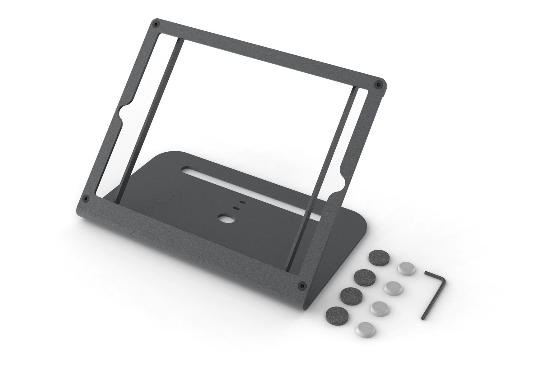 Stand Prime for iPad
Four Felt Feet
Four Rubber Feet
Tamper-resistant Key