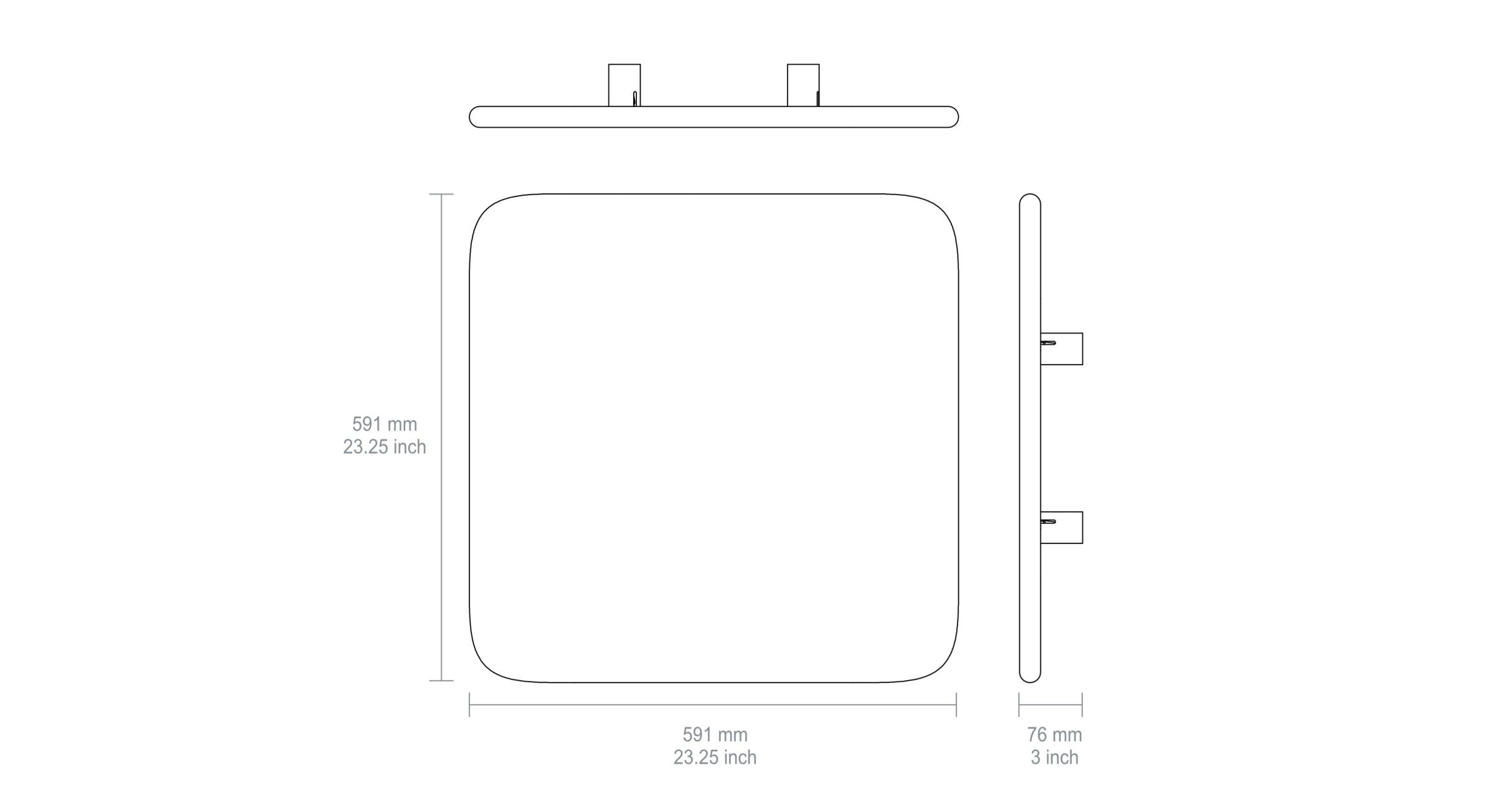 Product technical drawing