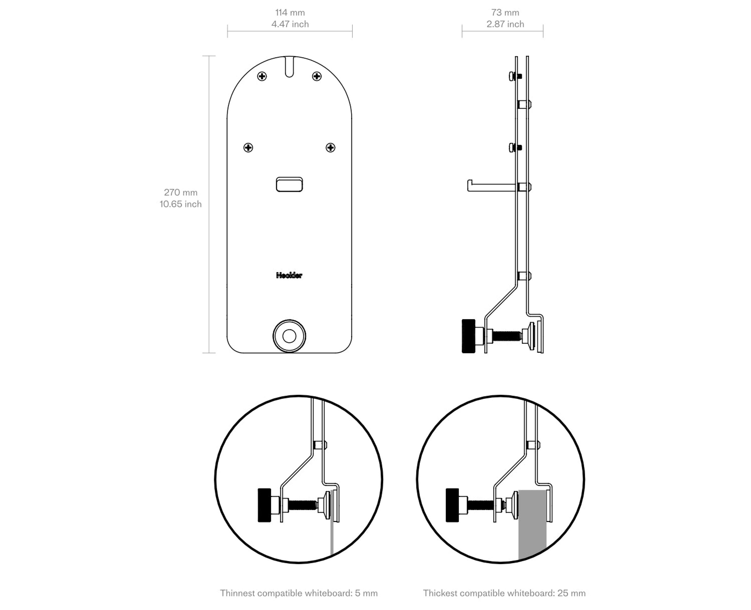 Product technical drawing