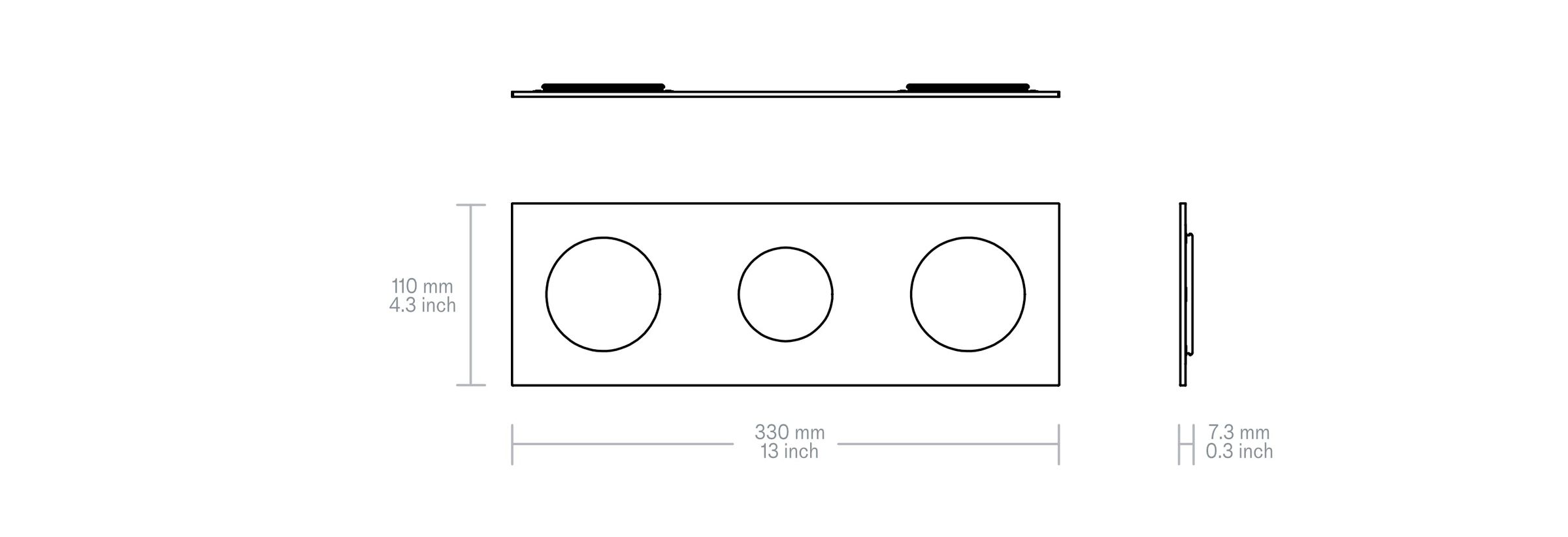 Product technical drawing