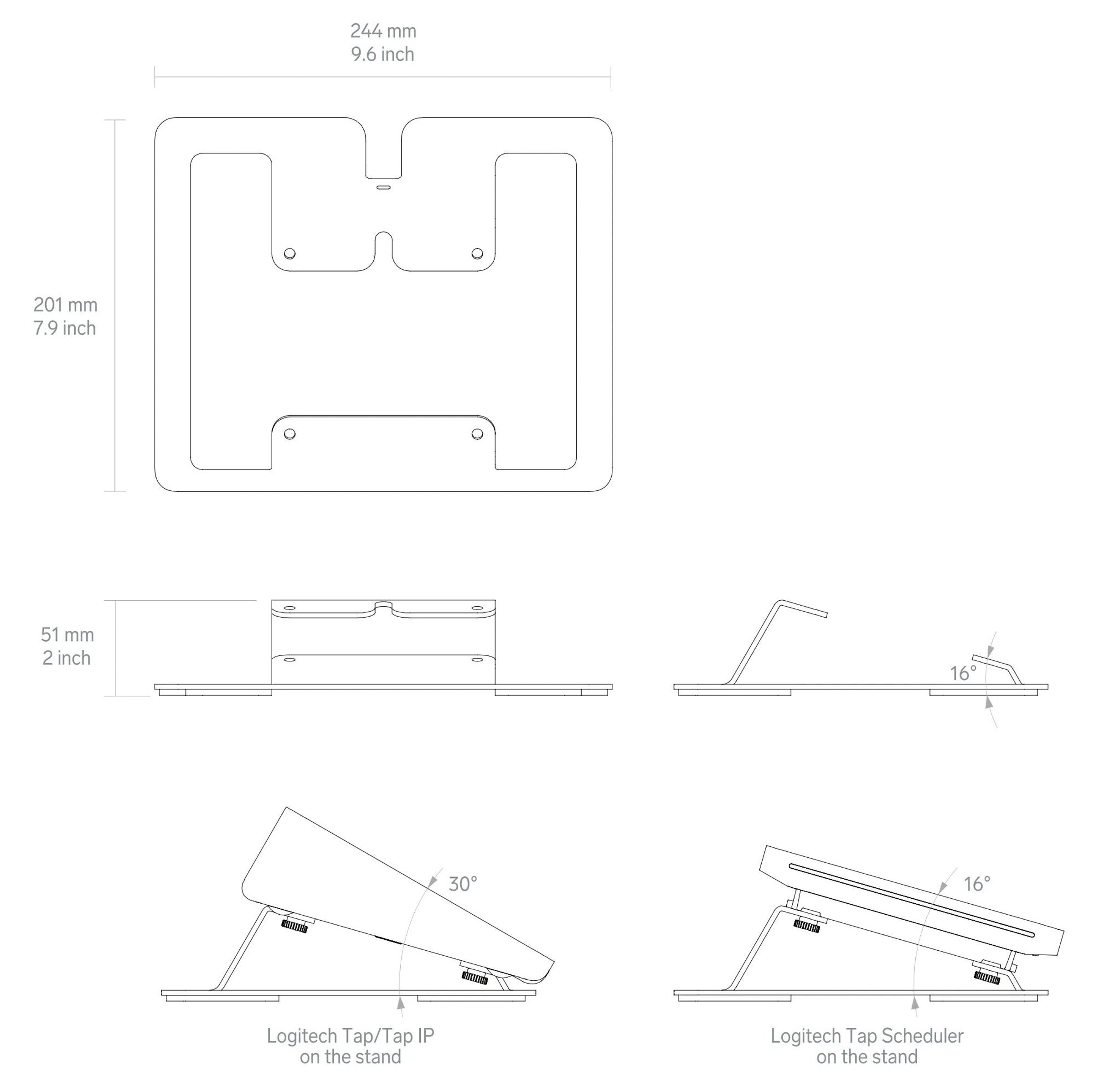Product technical drawing