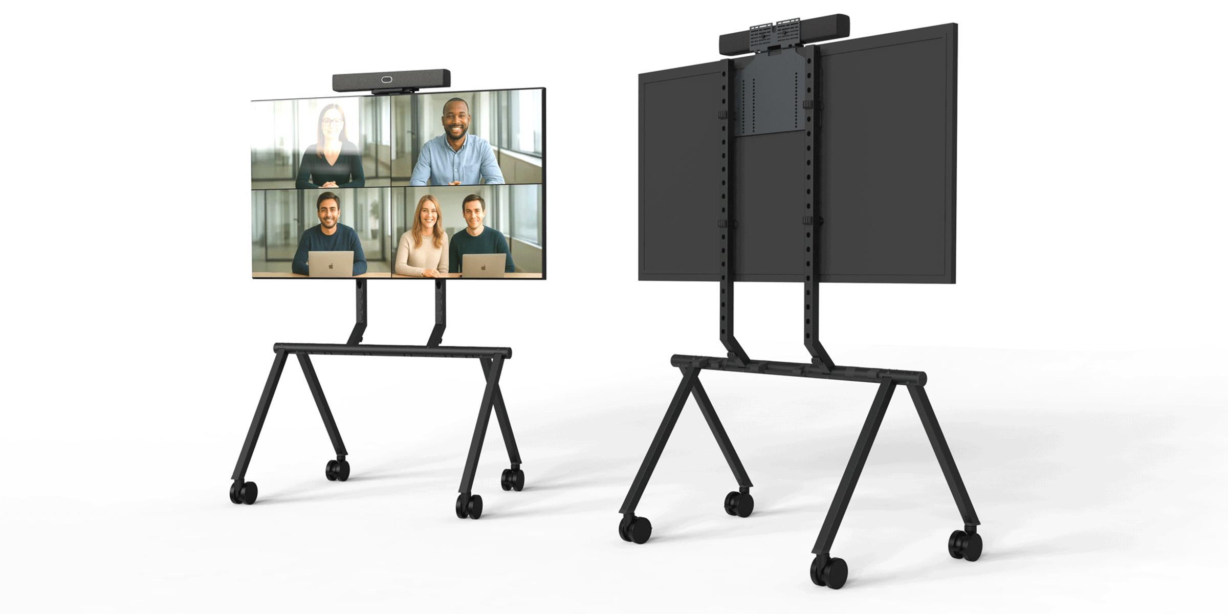 Compatible with Heckler Mobile Fleet and Heckler AV Cart.