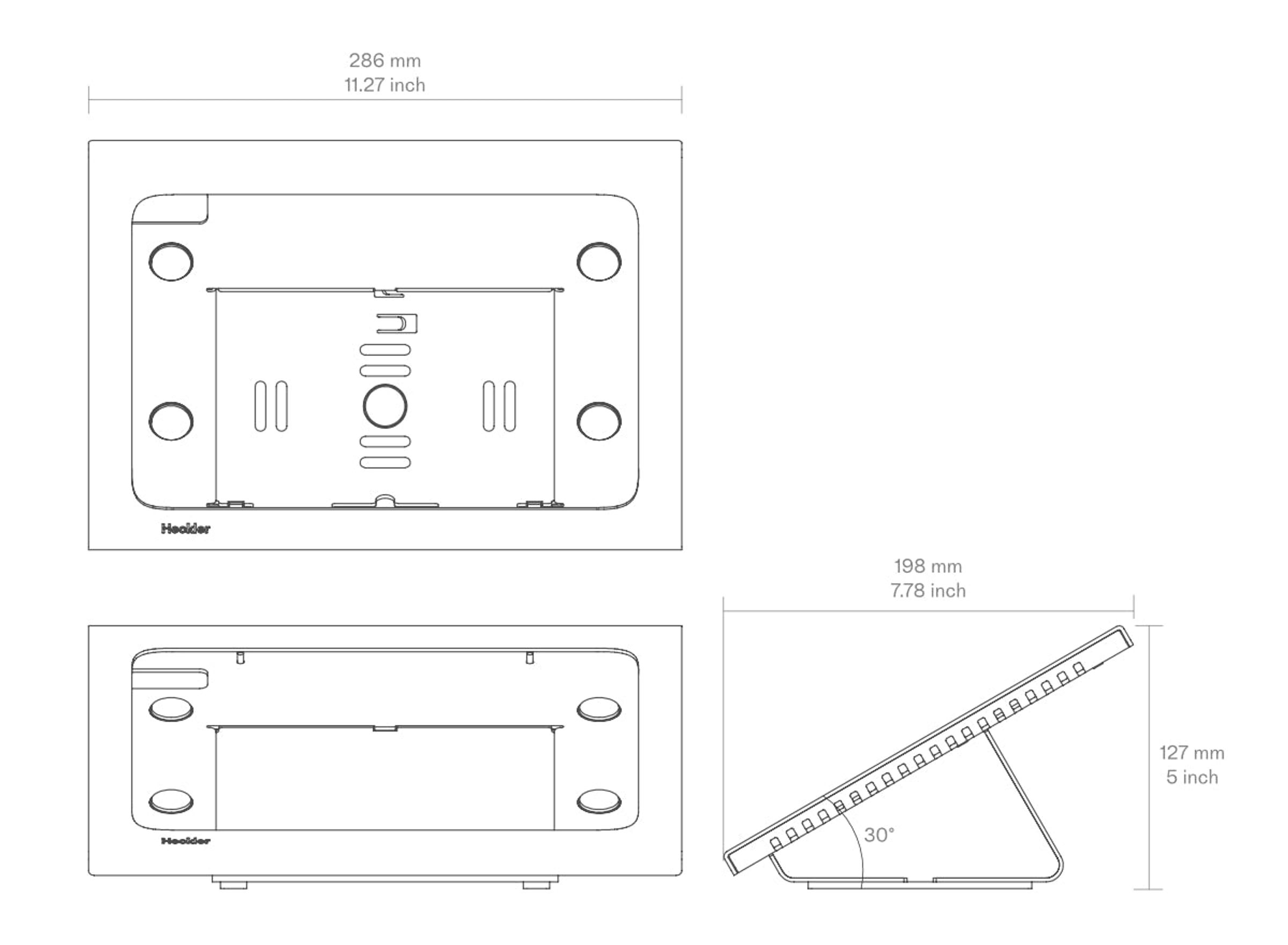 Product technical drawing