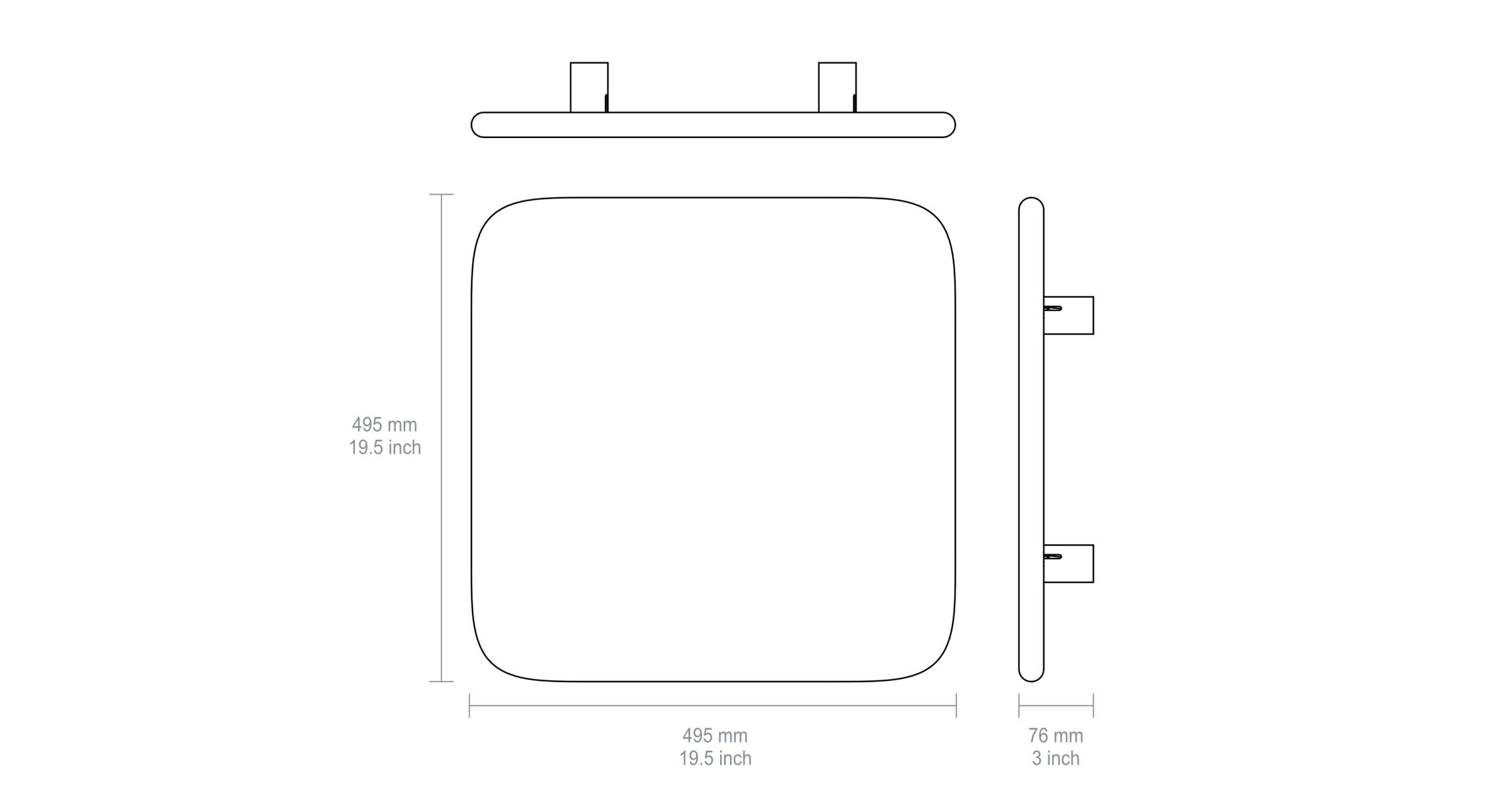 Product technical drawing