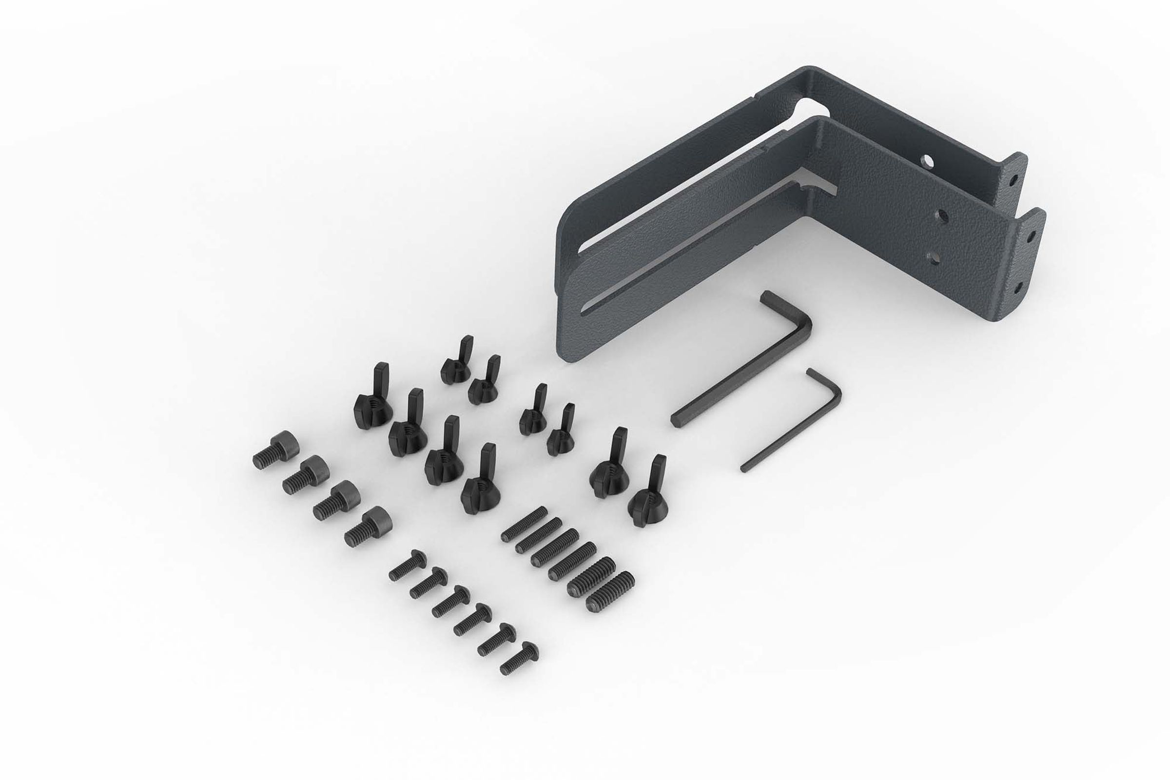 Soundbar Mount
Assembly Tools
Mounting Screws
Mounting Wing Nuts