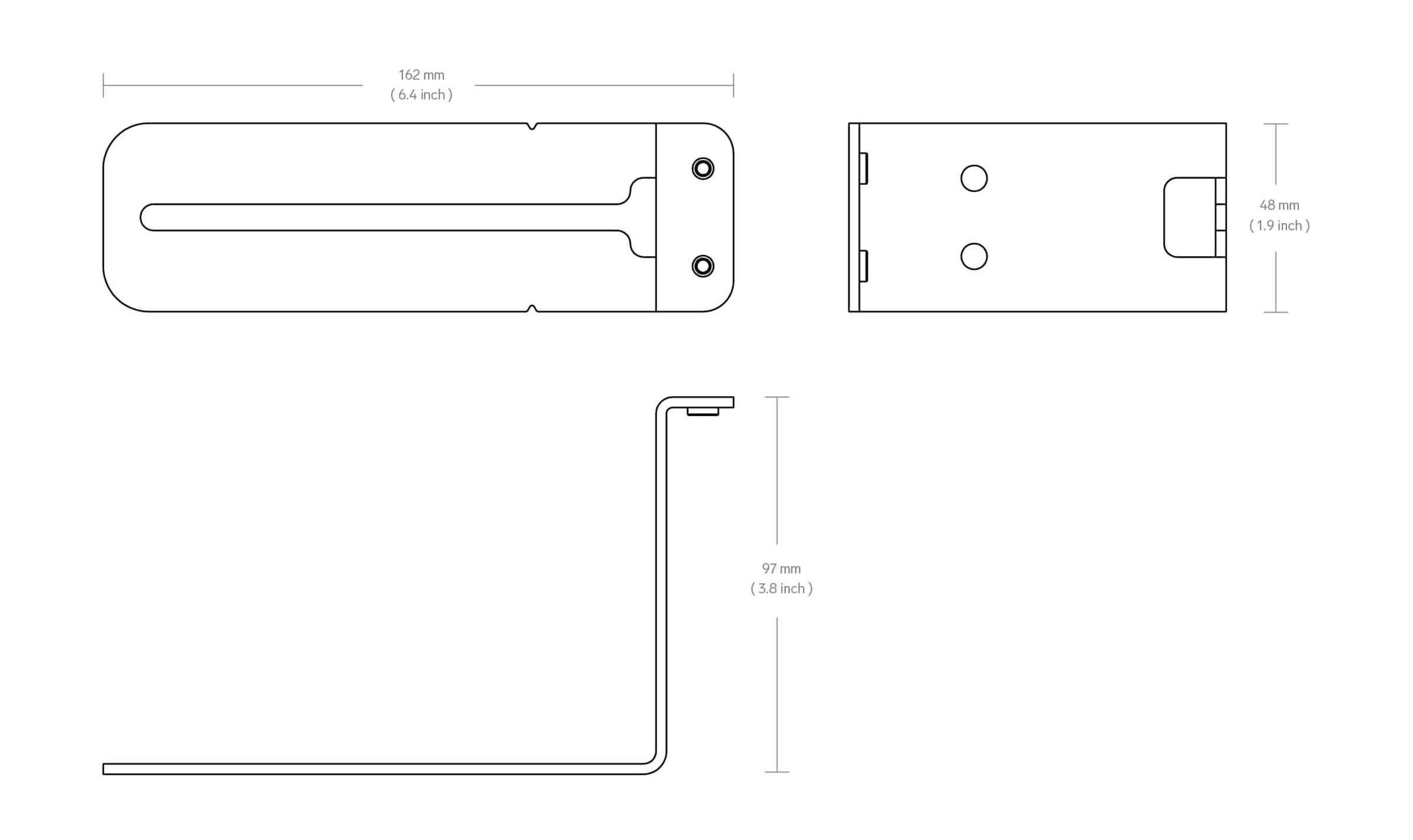 Product technical drawing