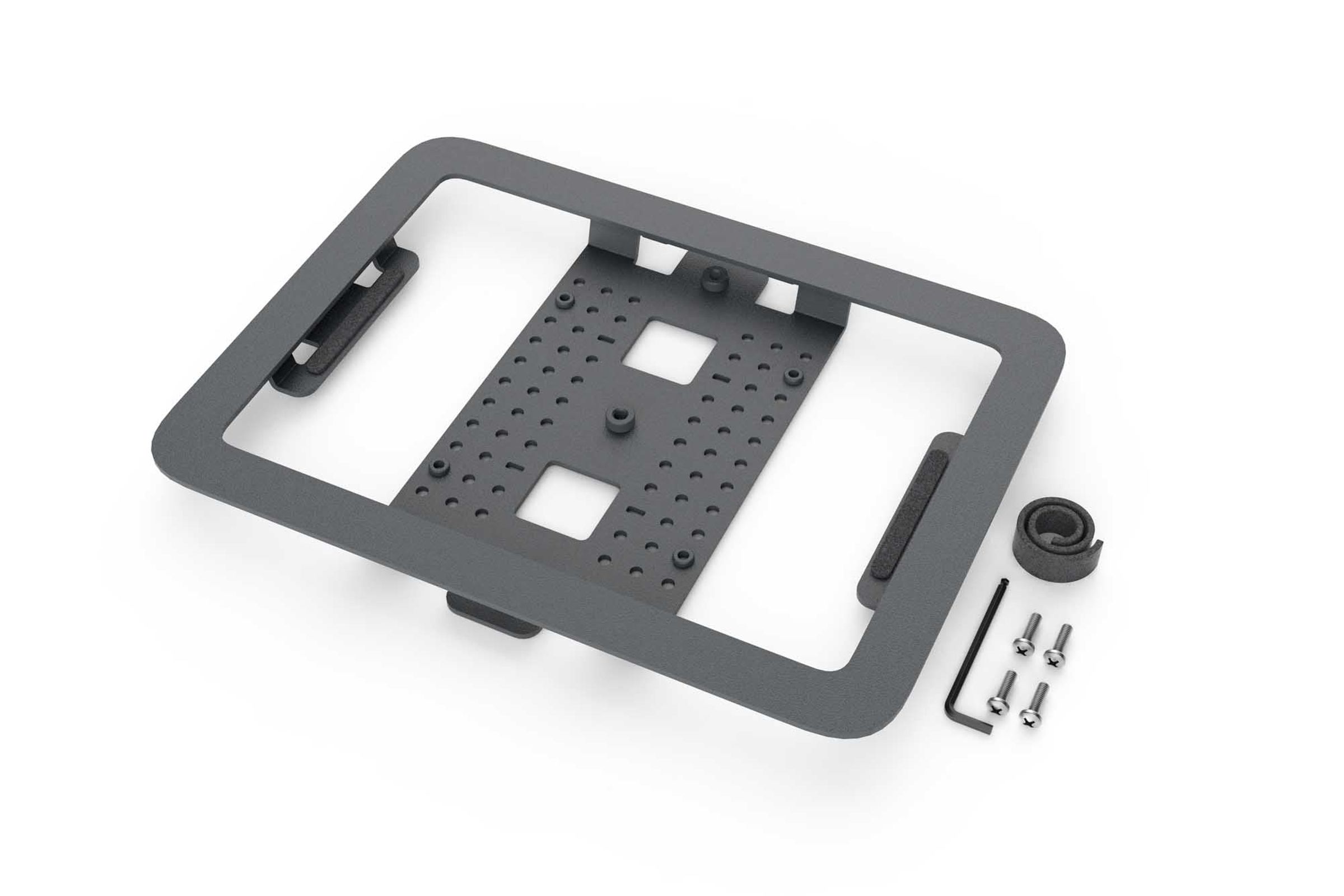 Heckler Tripod Mount MX
Velcro tie-down straps
VESA-mounting screws
Assembly tool