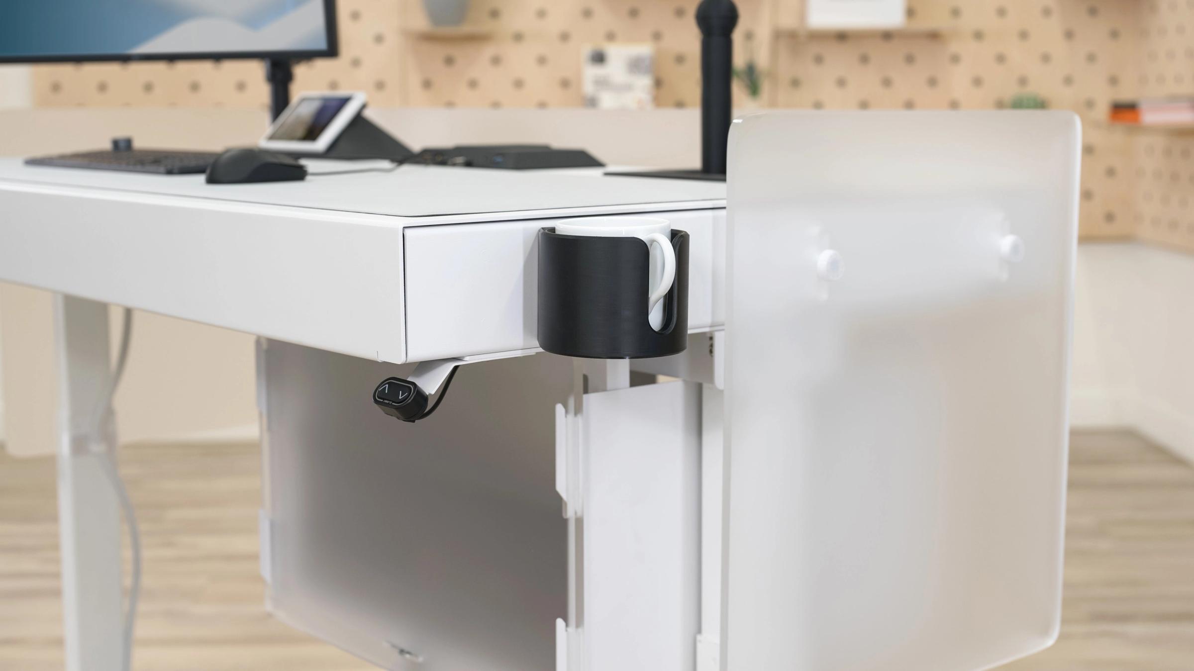 Secure, side-mounted beverage access