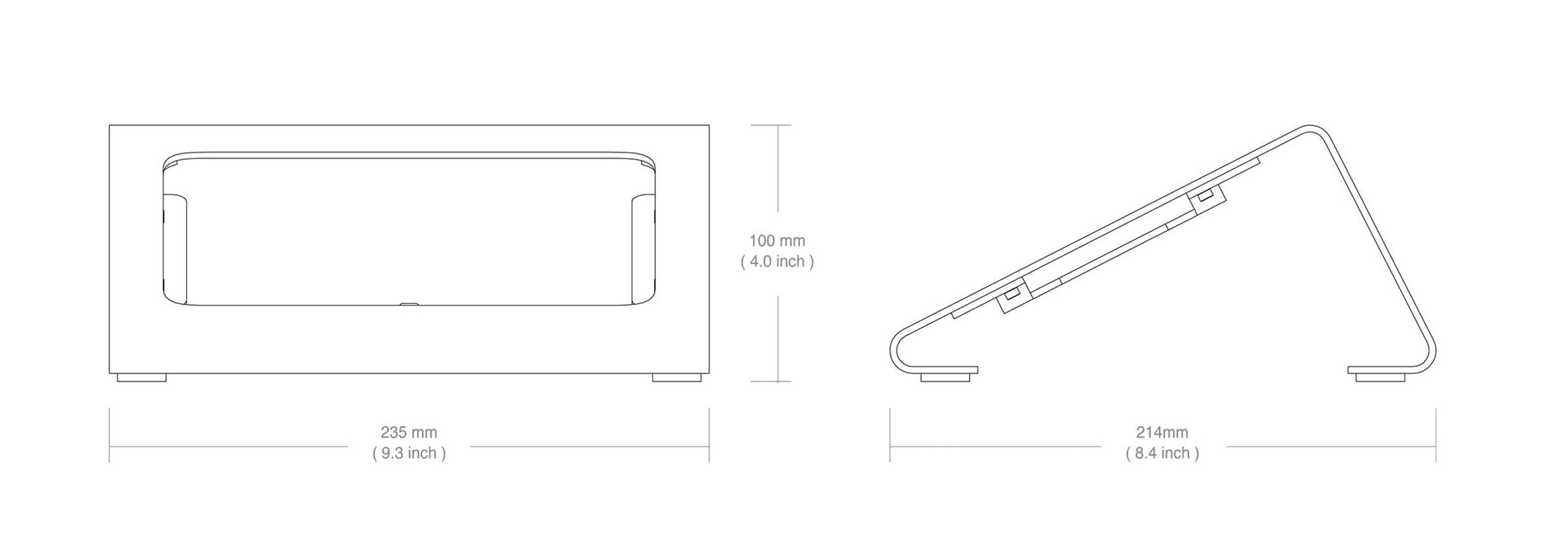 Product technical drawing