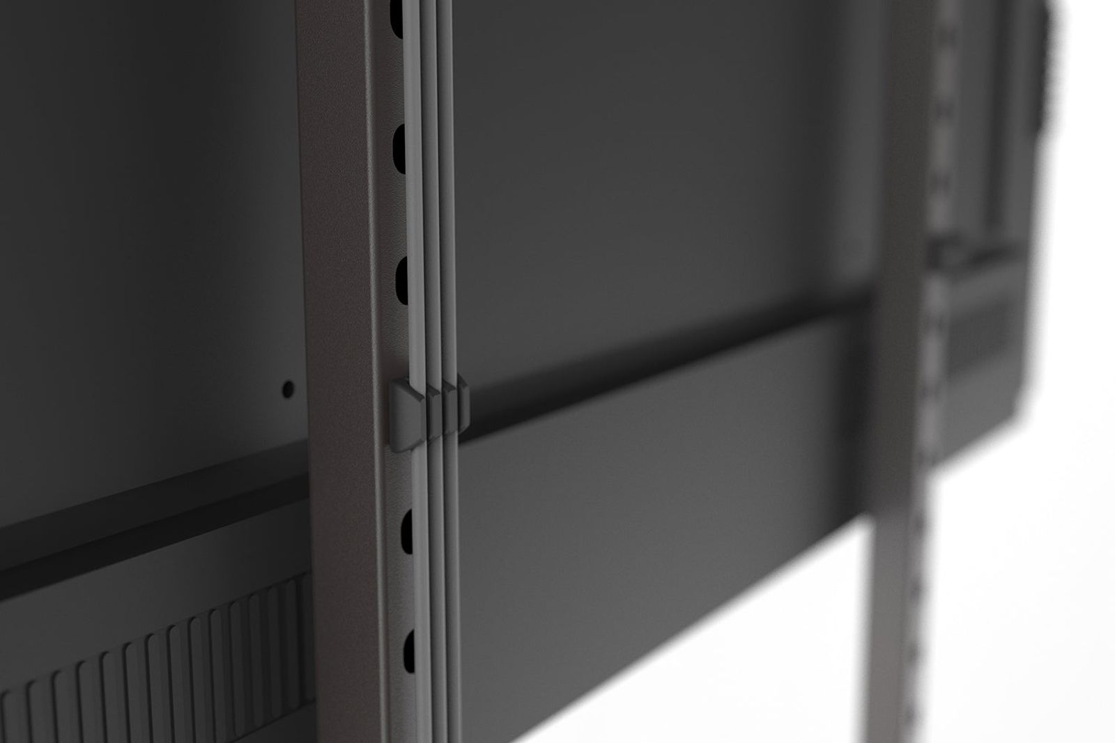 Tidy cable management.