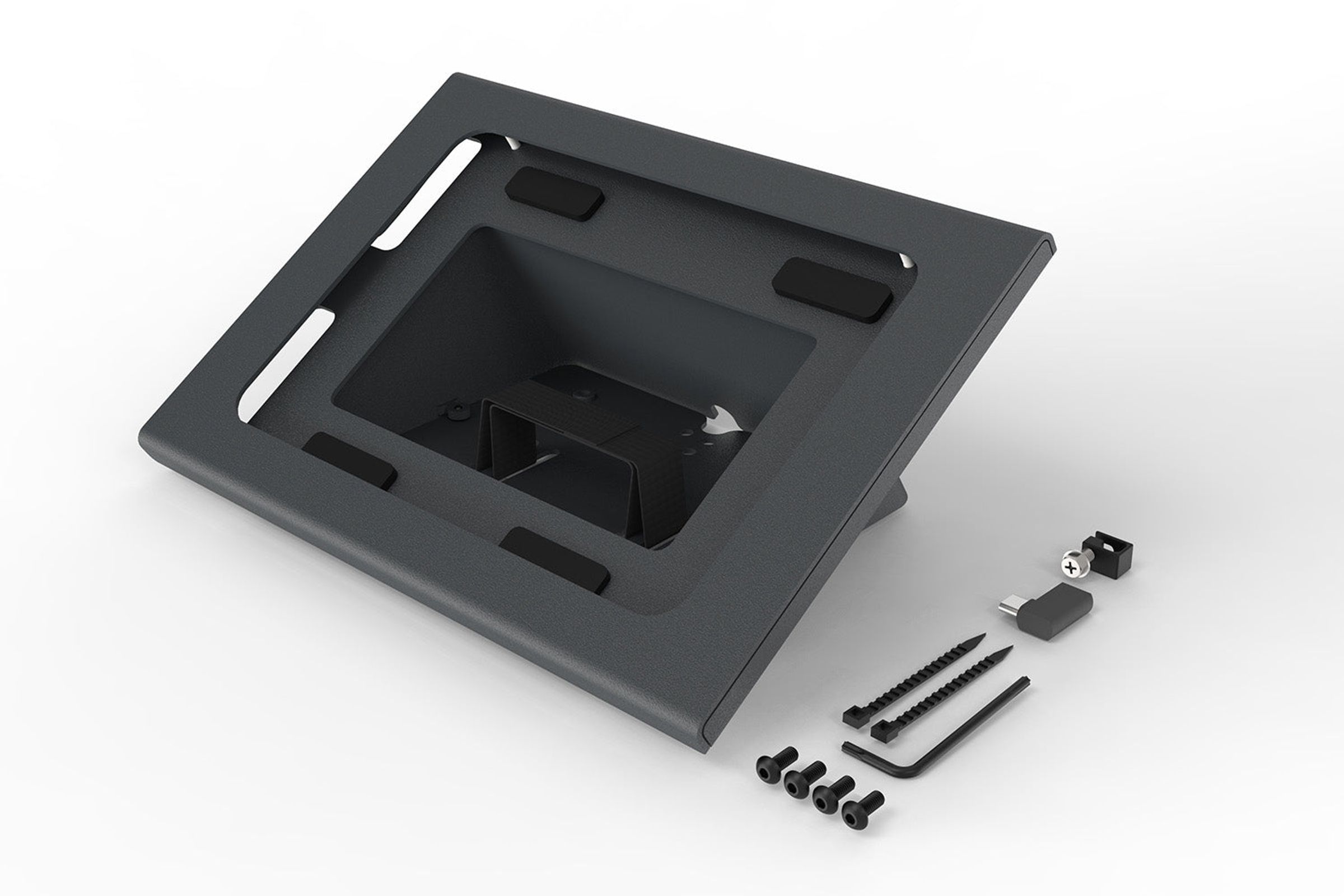 Zoom Rooms Console
VESA mounting hardware
Assembly tool
Right-angle USB-C Adapter (included in H655)