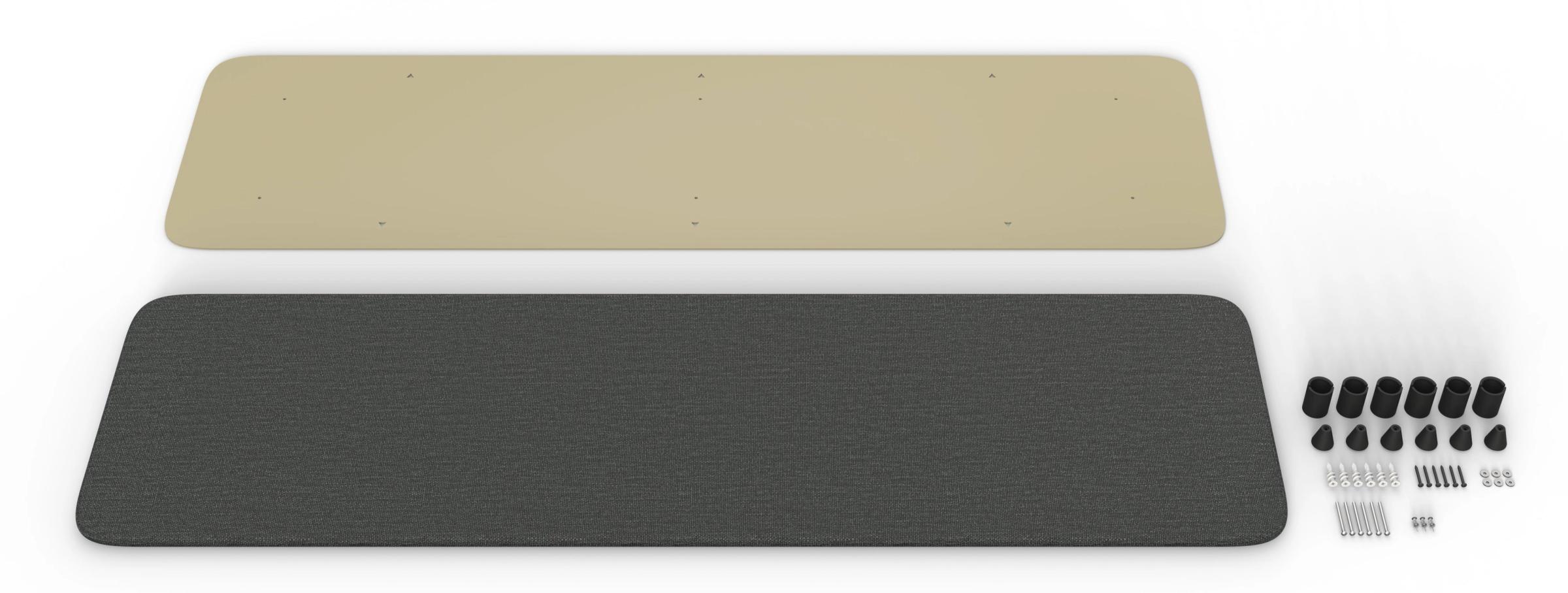 Heckler ADA Panel 68x20
Mounting template
Wall anchors and installation hardware