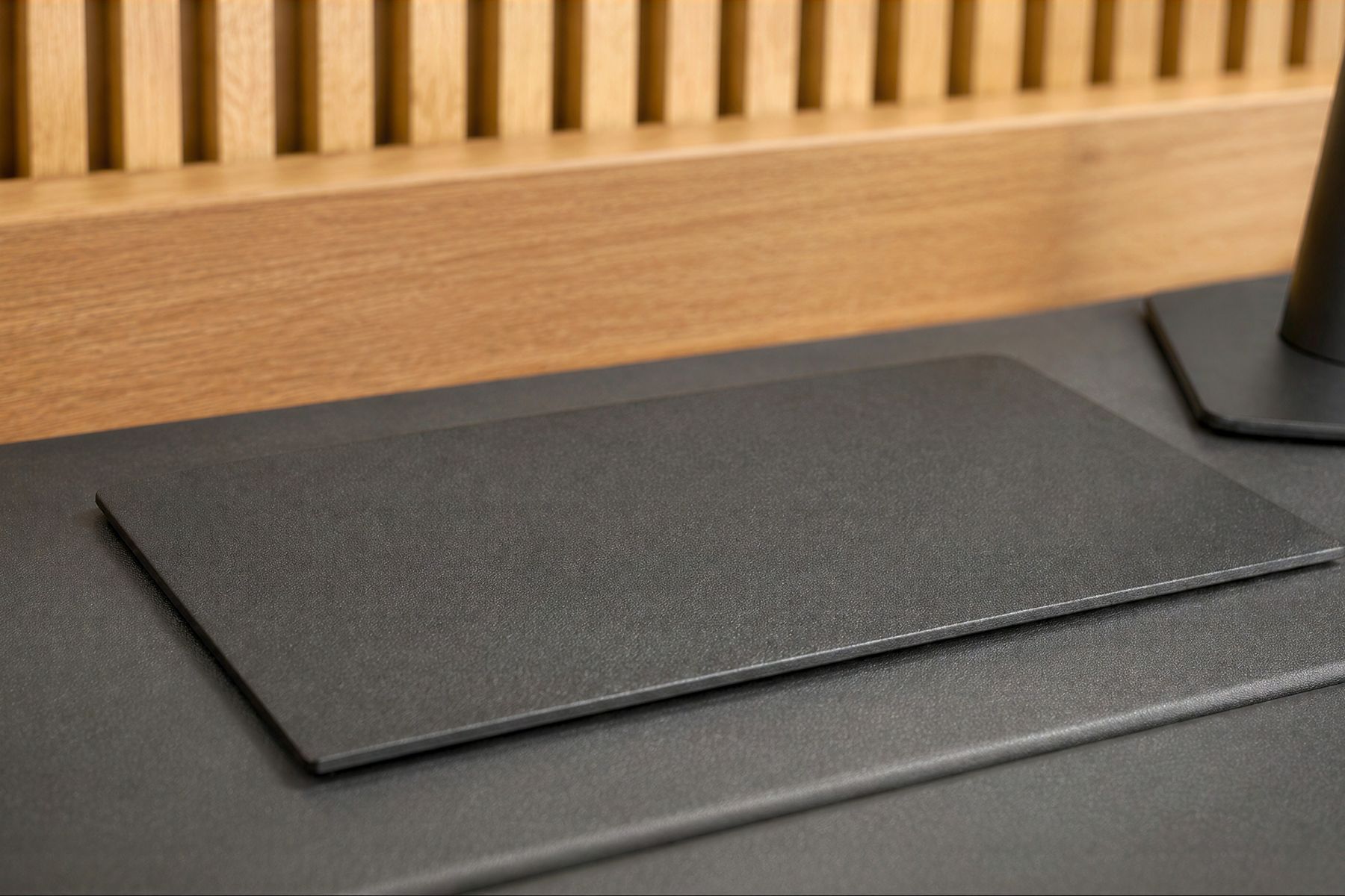 Future-ready blank panel reference for lectern device inserts