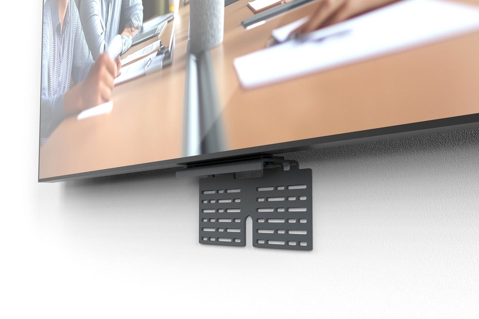 Universal video bar mounting plate built for any brand.