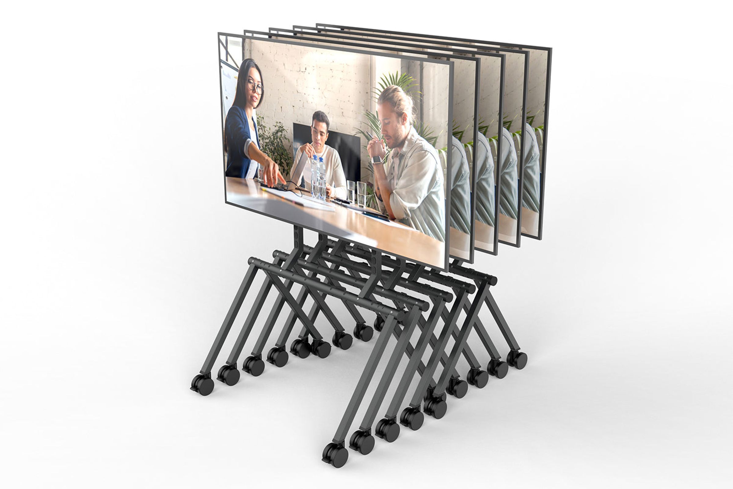 Compact, nested storage.