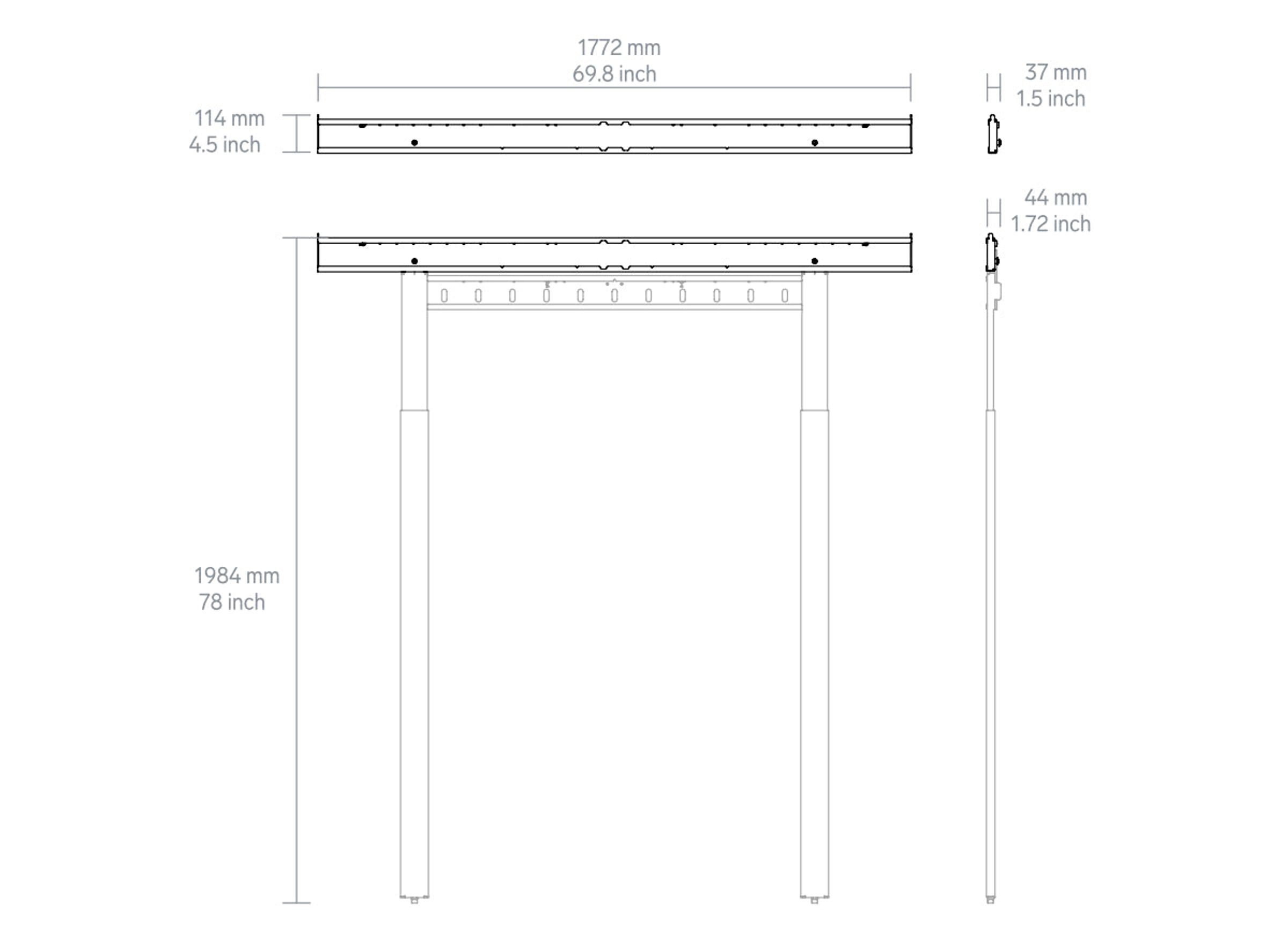 Product technical drawing