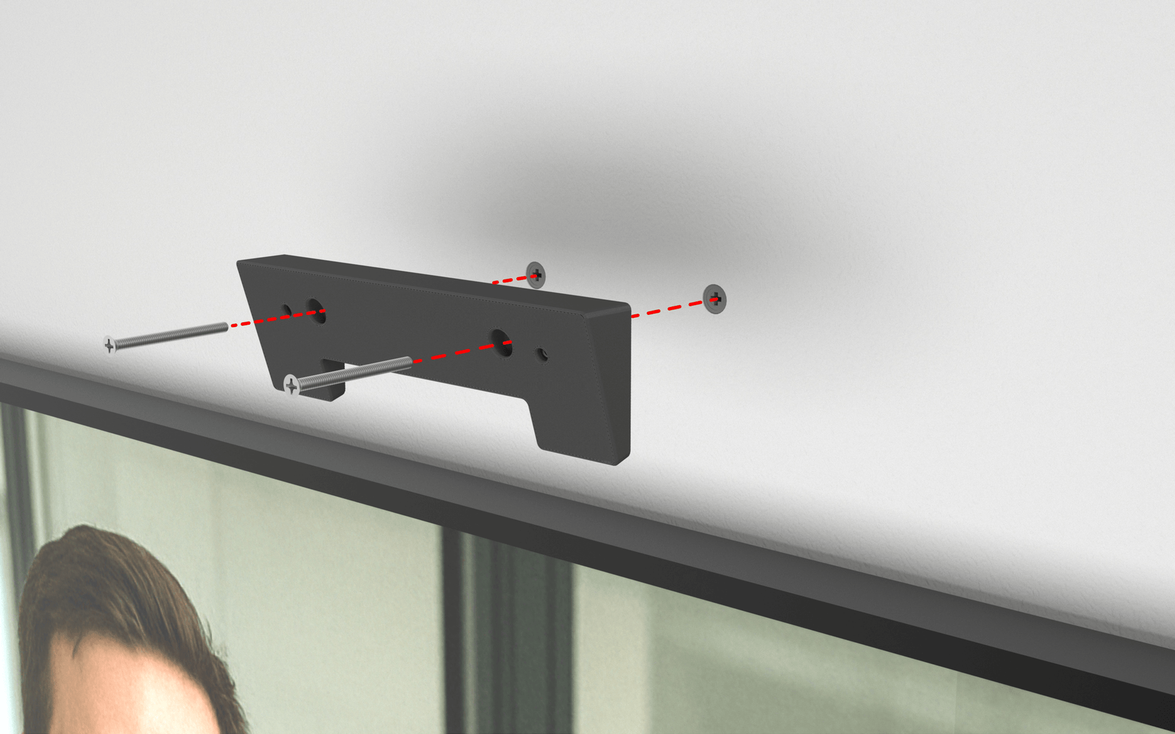 Direct-to-Wall Installation, Fully Supported