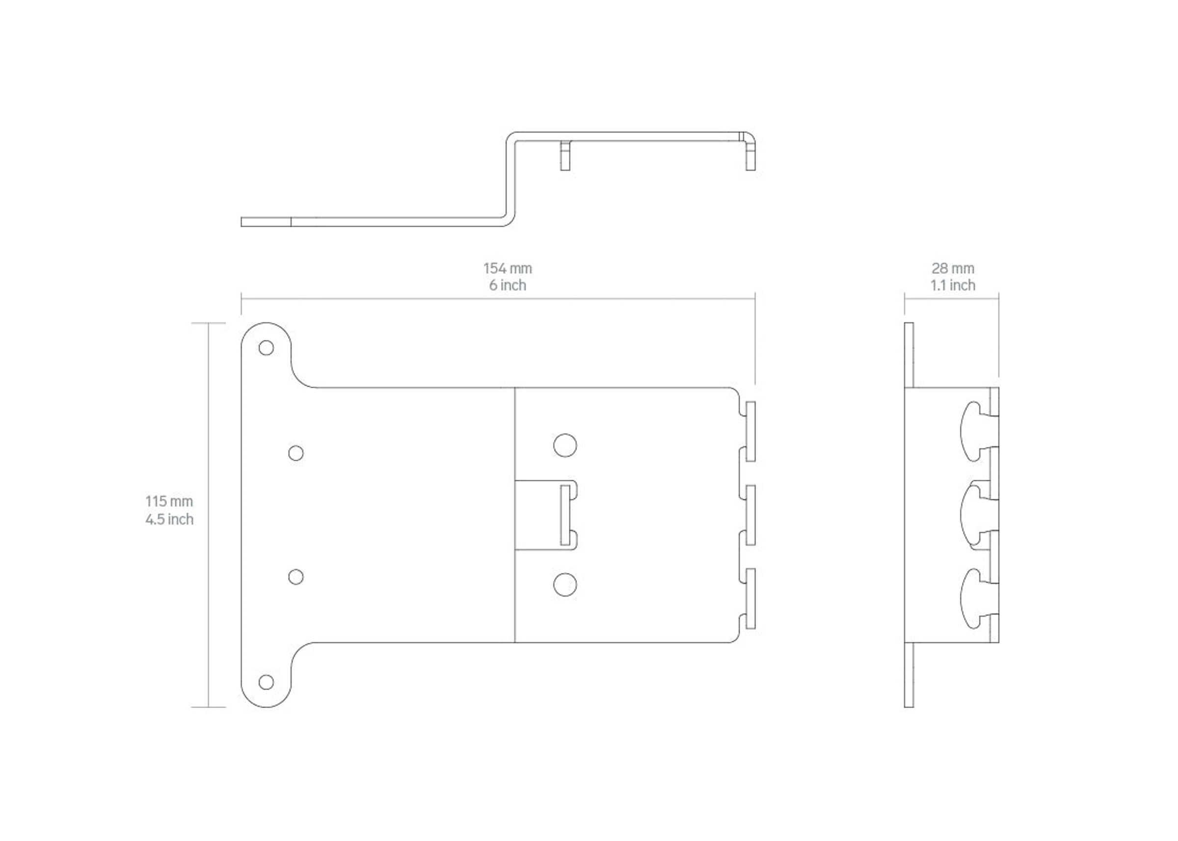 Product technical drawing