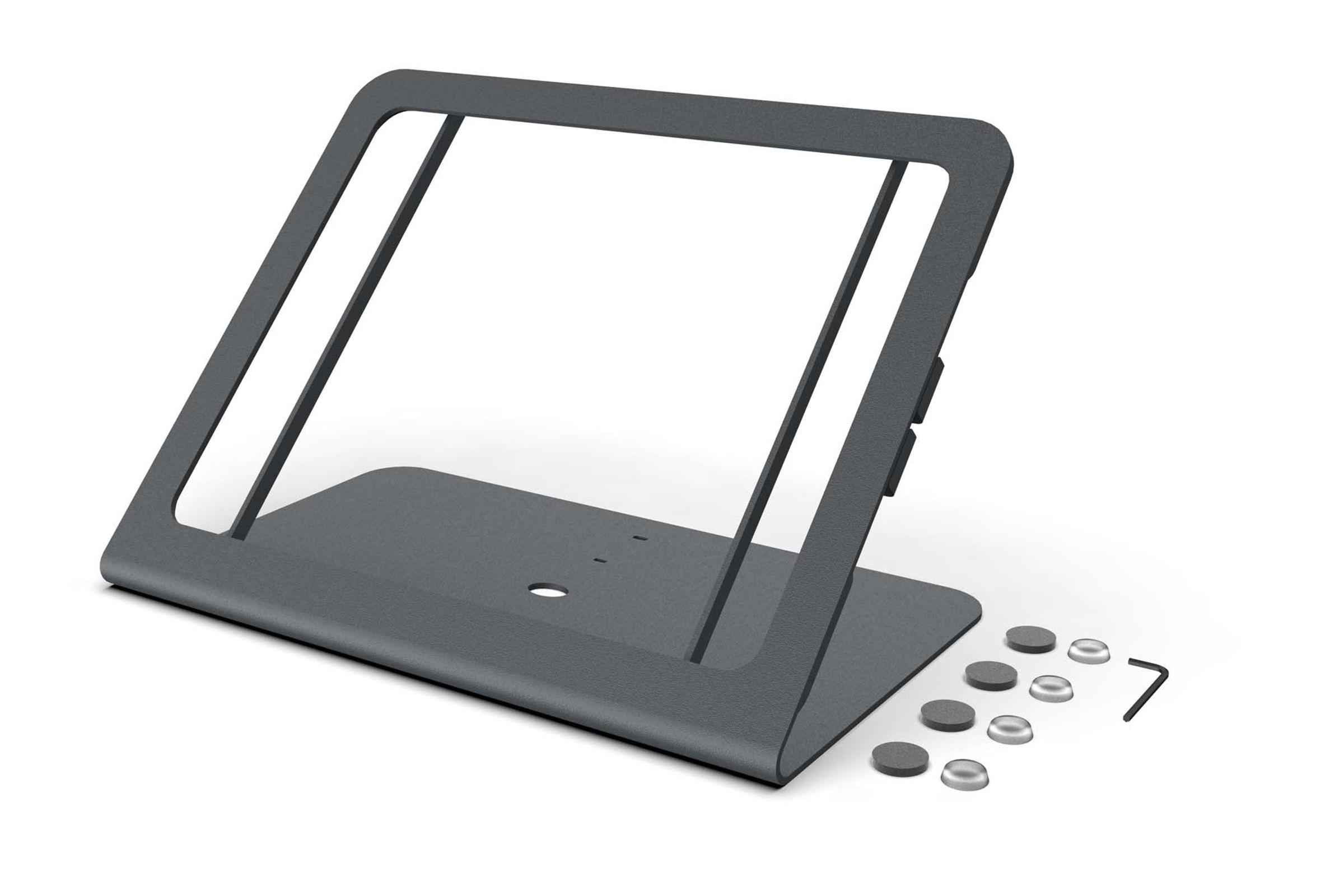 WindFall Stand for iPad Air 13-inch iPad Pro 12.9-inch (3rd 4th 5th and 6th Generation)
Assembly screws
Assembly tool
Friction feet
Sliding feet