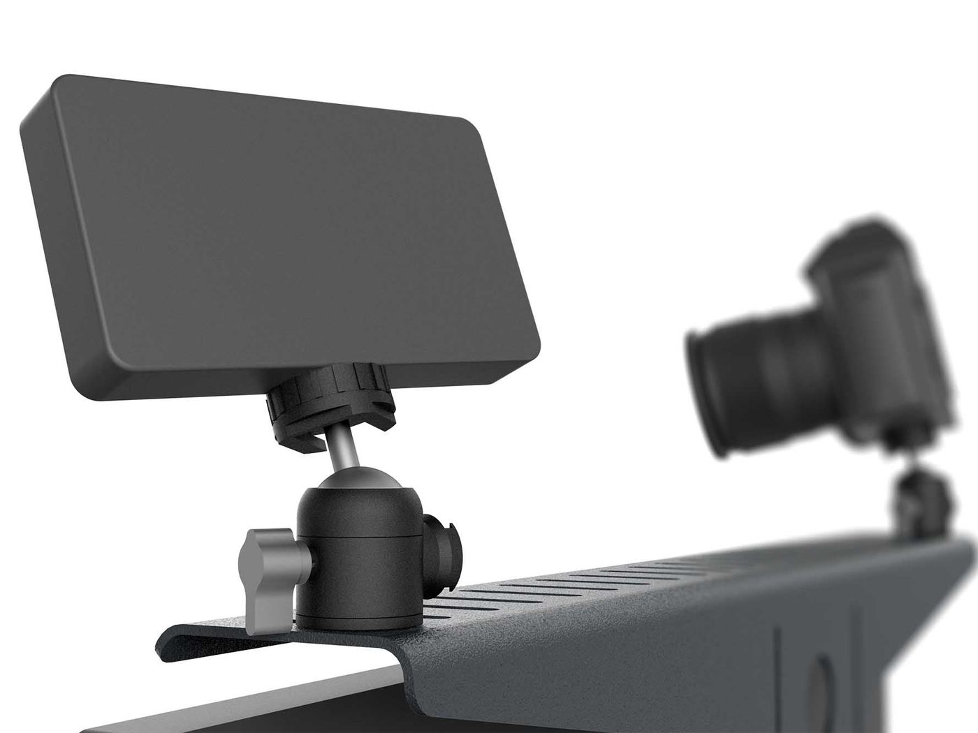 Pairs with the Heckler Camera Shelf line.