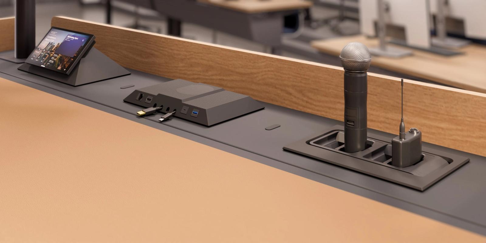 Modular console insert system