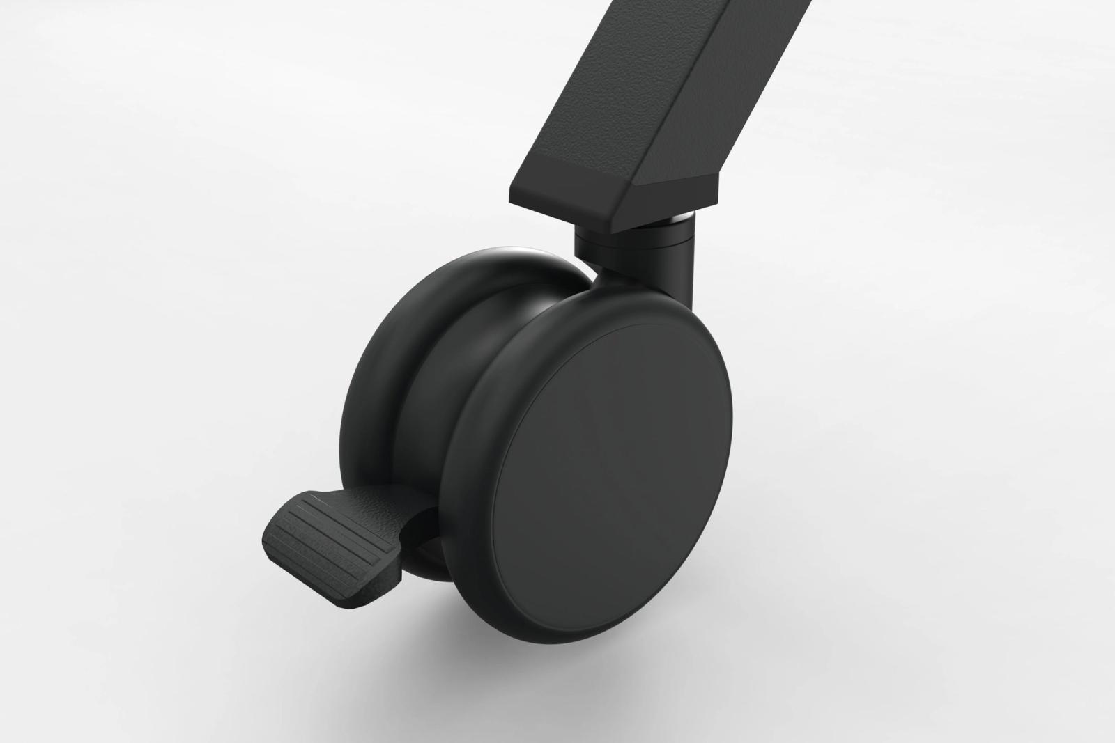 XL casters for your XL displays.