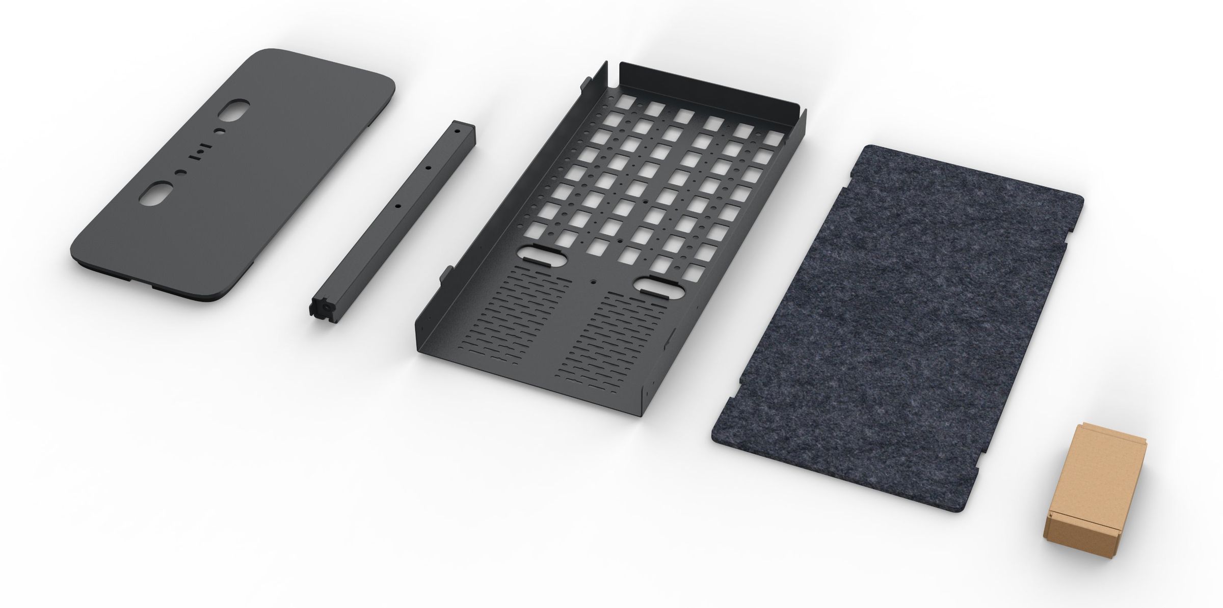 Express Install Tabletop Stand
Felt panel
Installation hardware