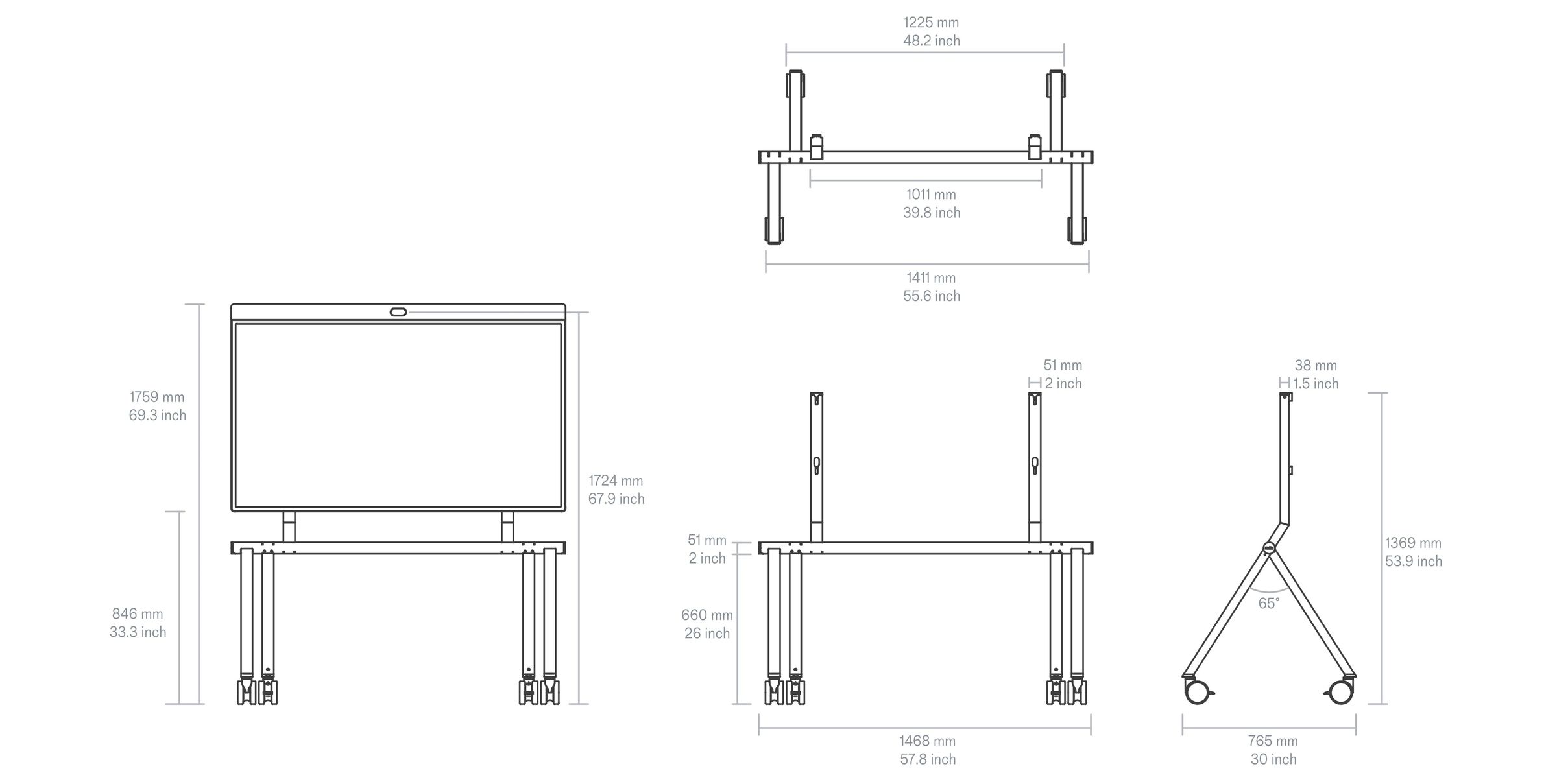 Product technical drawing