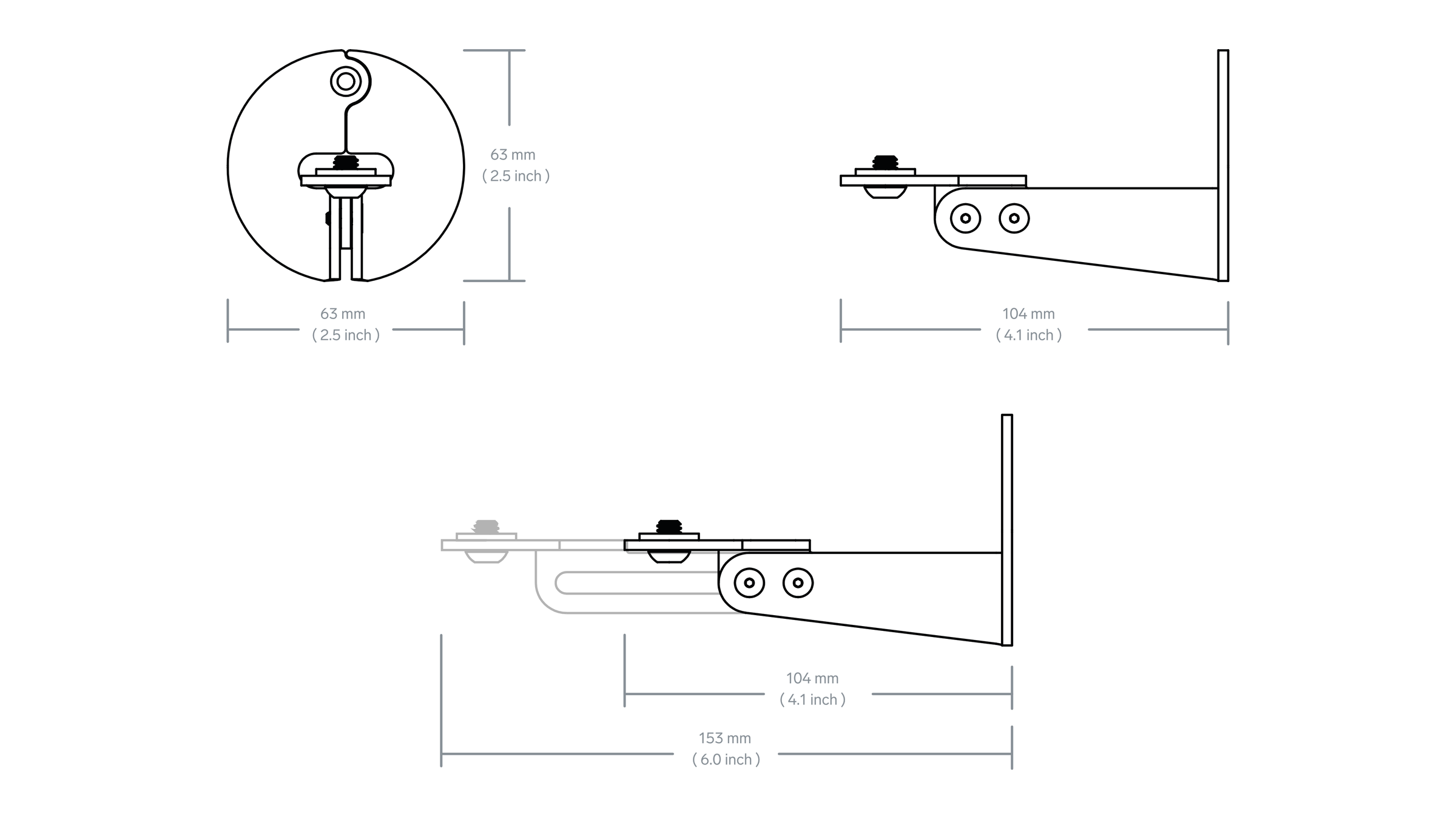 Product technical drawing