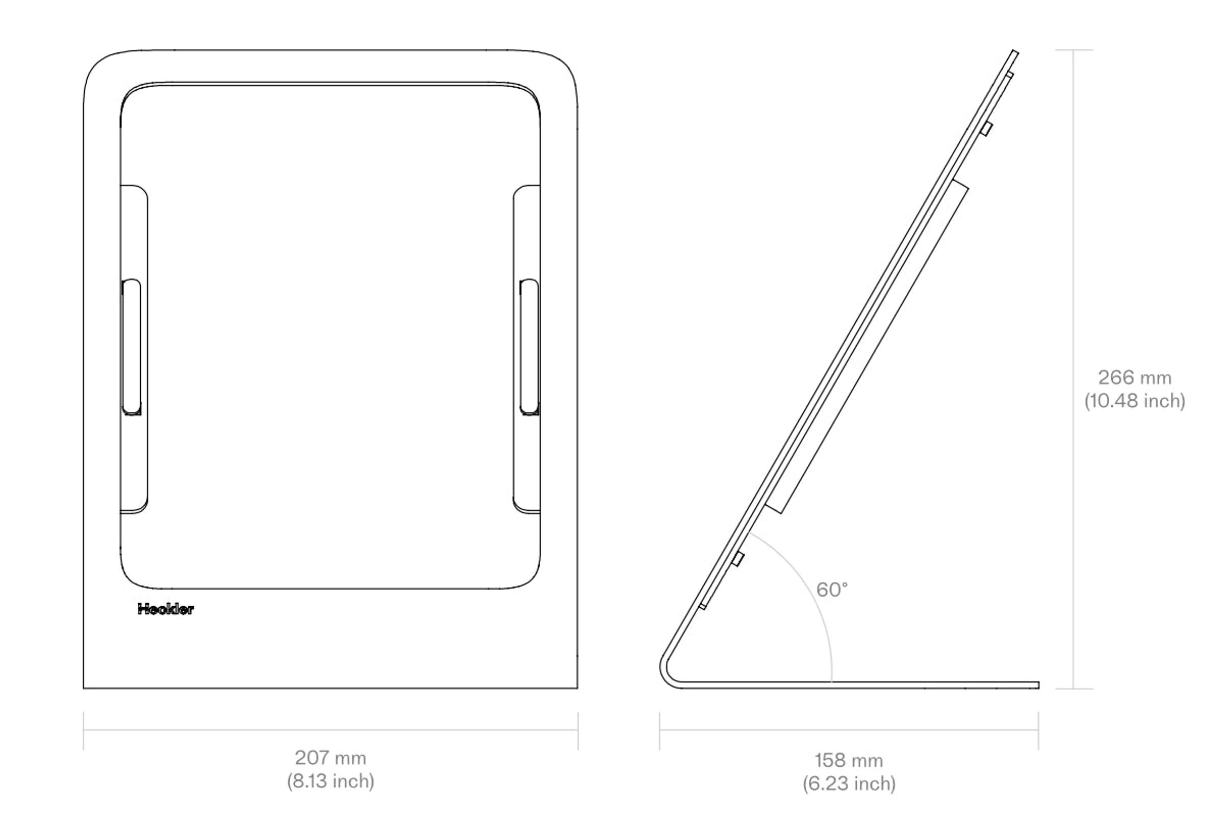 Product technical drawing