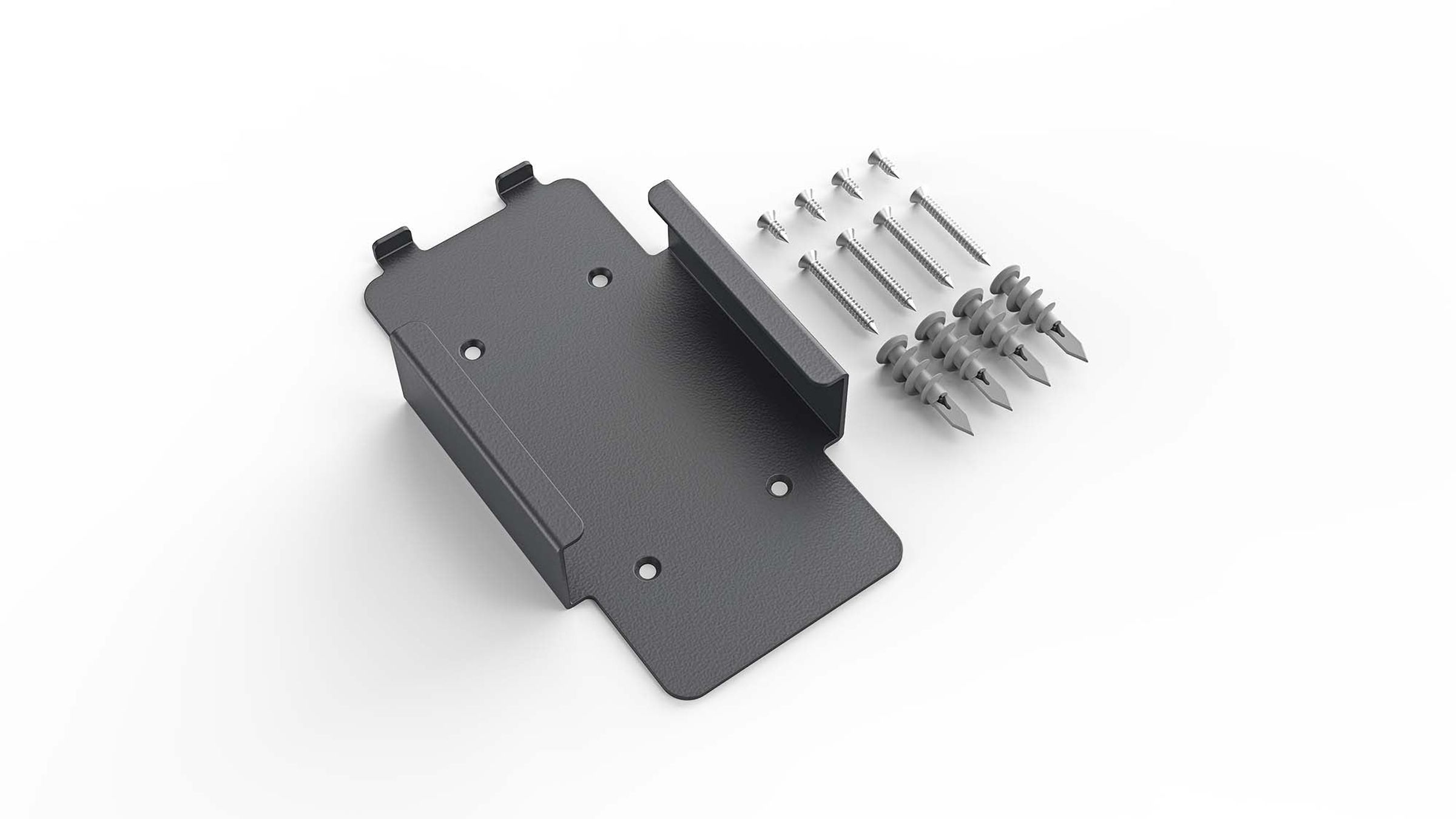 Power Adapter Mount for Google Meet Series One Room Kits
Wall Mount Hardware
Under-table Mount Hardware