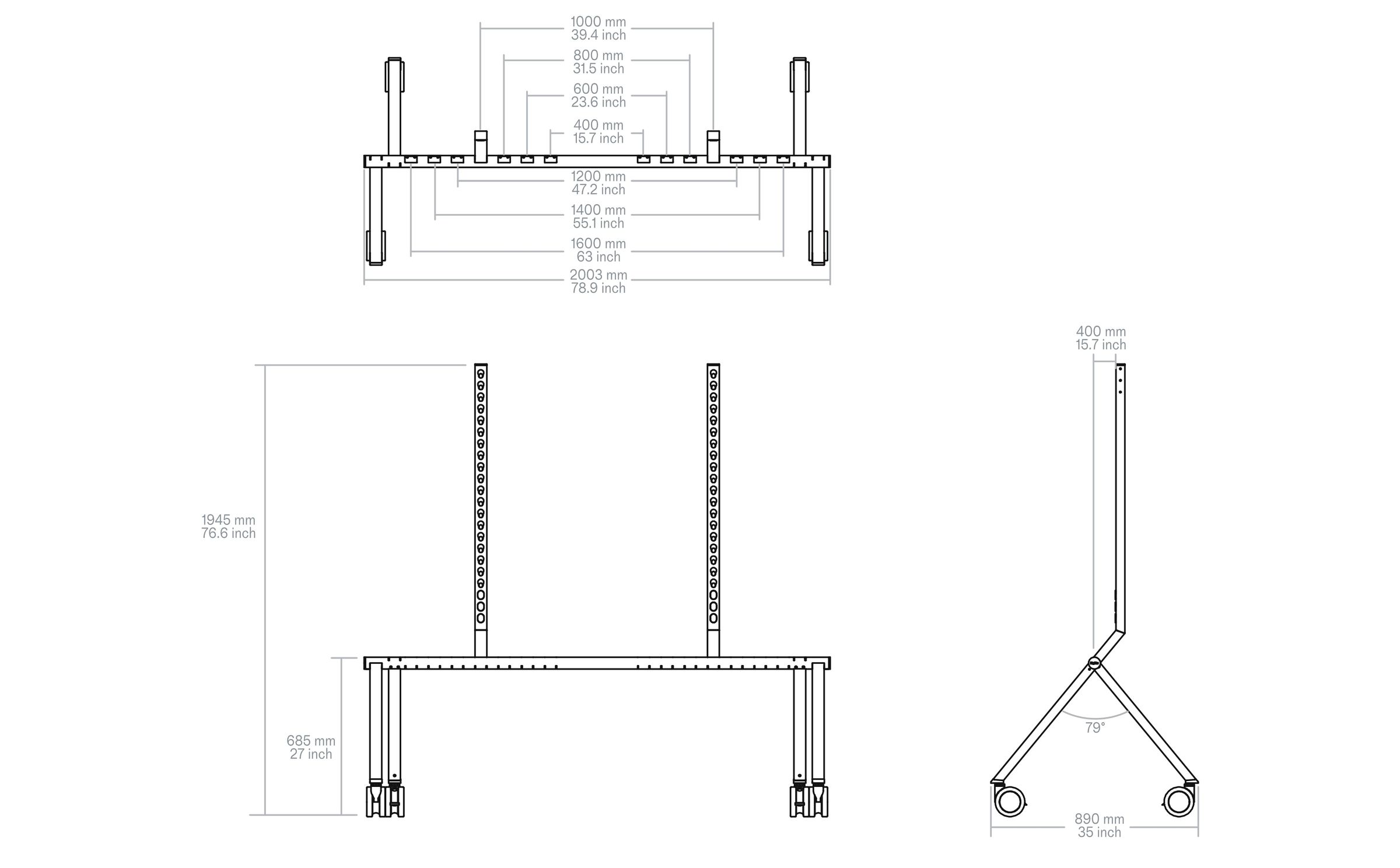 Product technical drawing