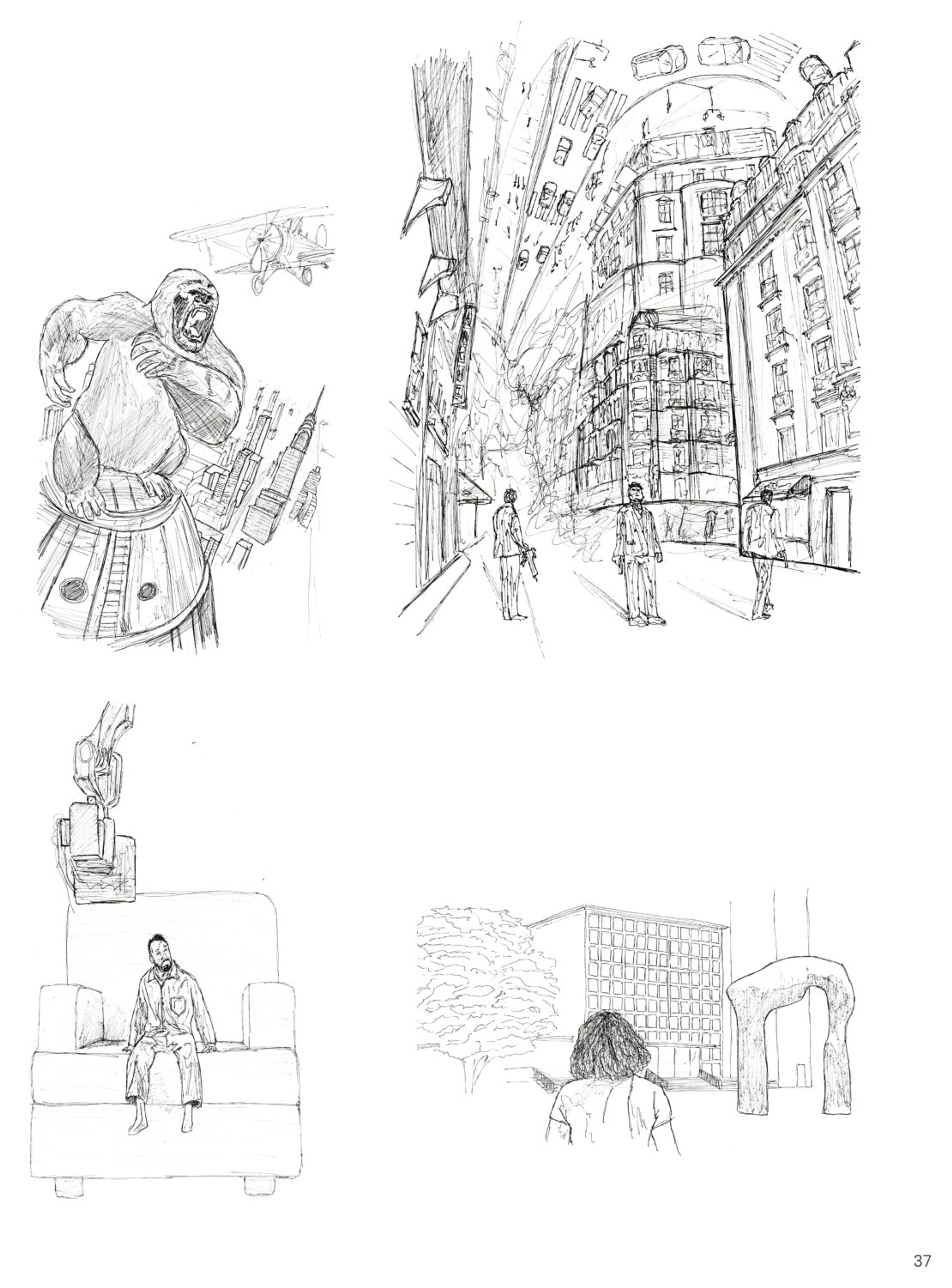 Croquis — planche 4