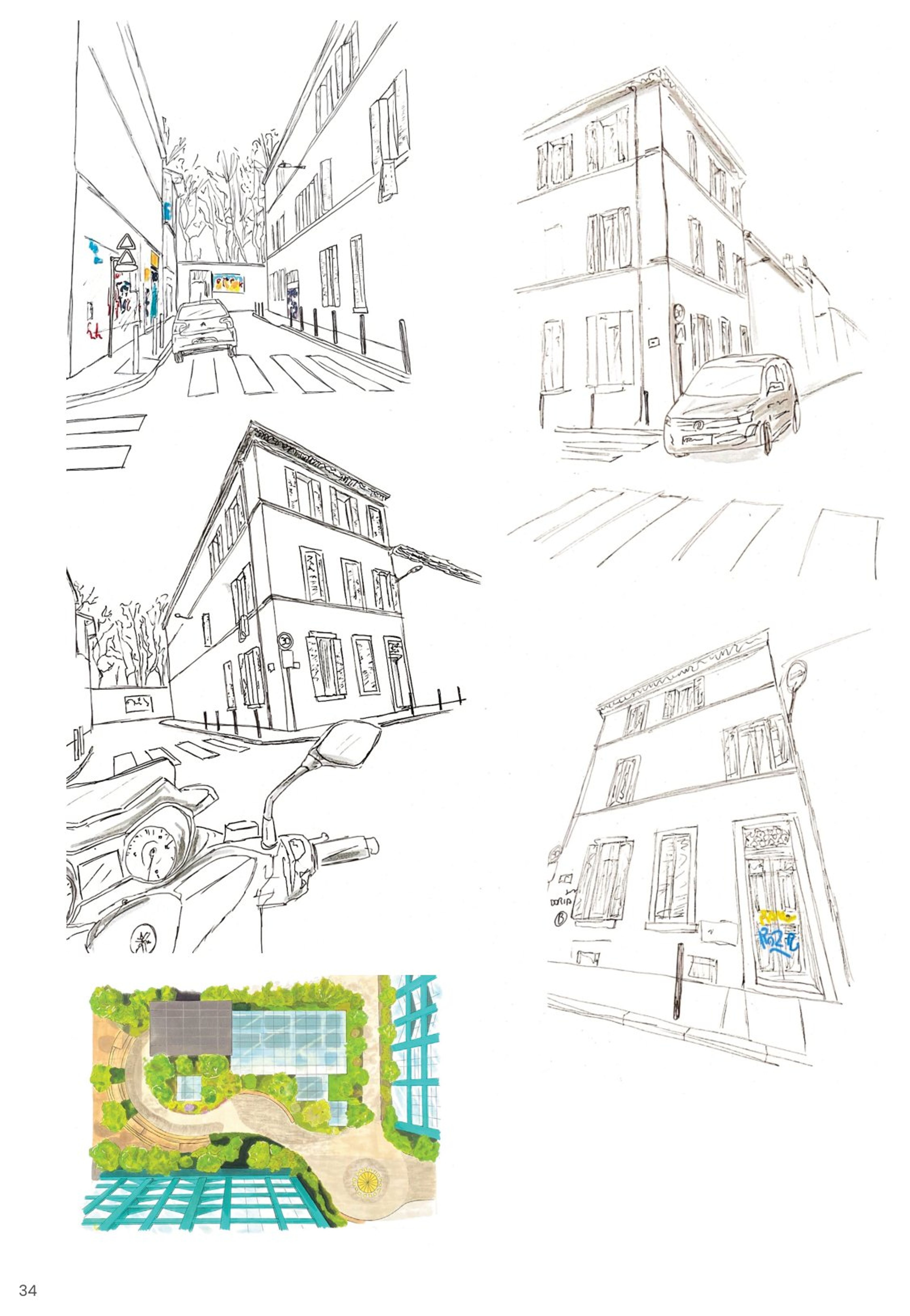 Croquis — planche 1