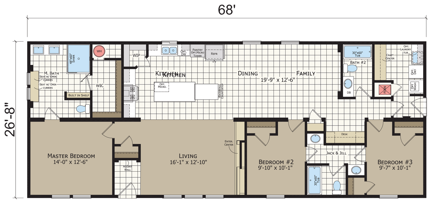 Catena CT4683B floor plan