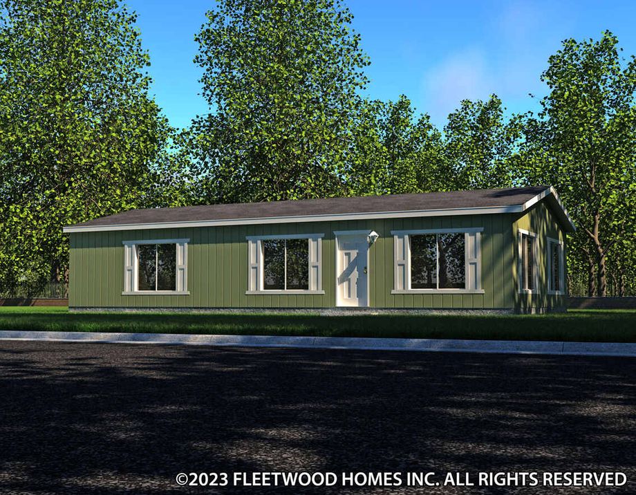 Long single-story house option