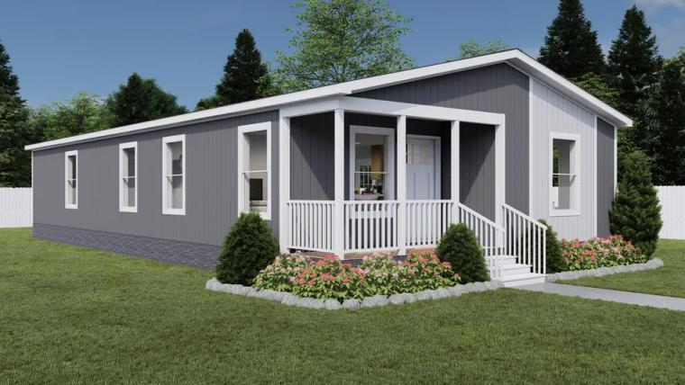 Long single-story house option