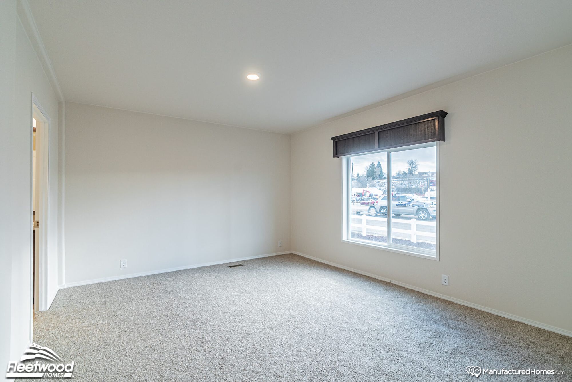 Large empty bedroom