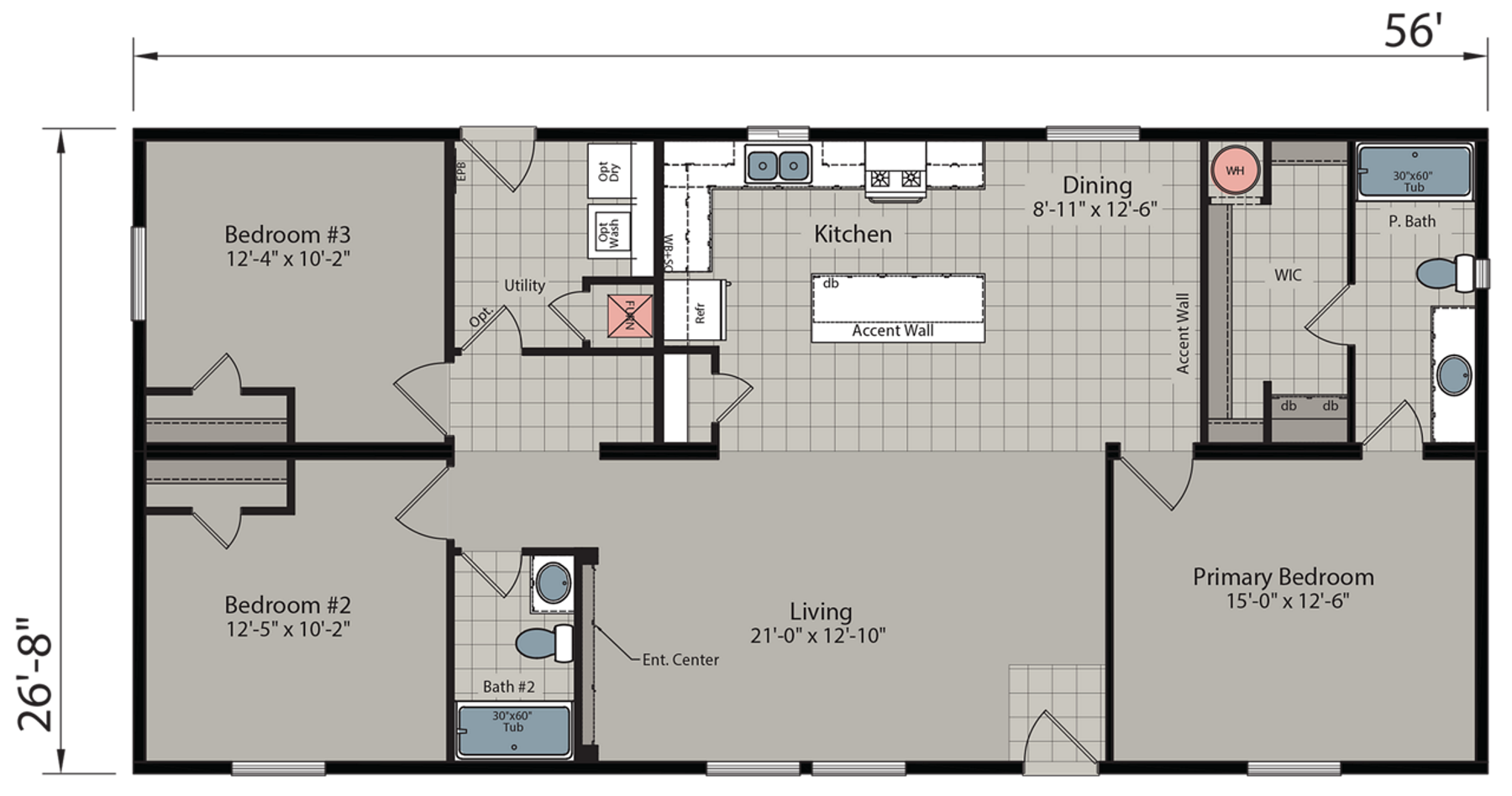 DreamWorks DW4563B floor plan