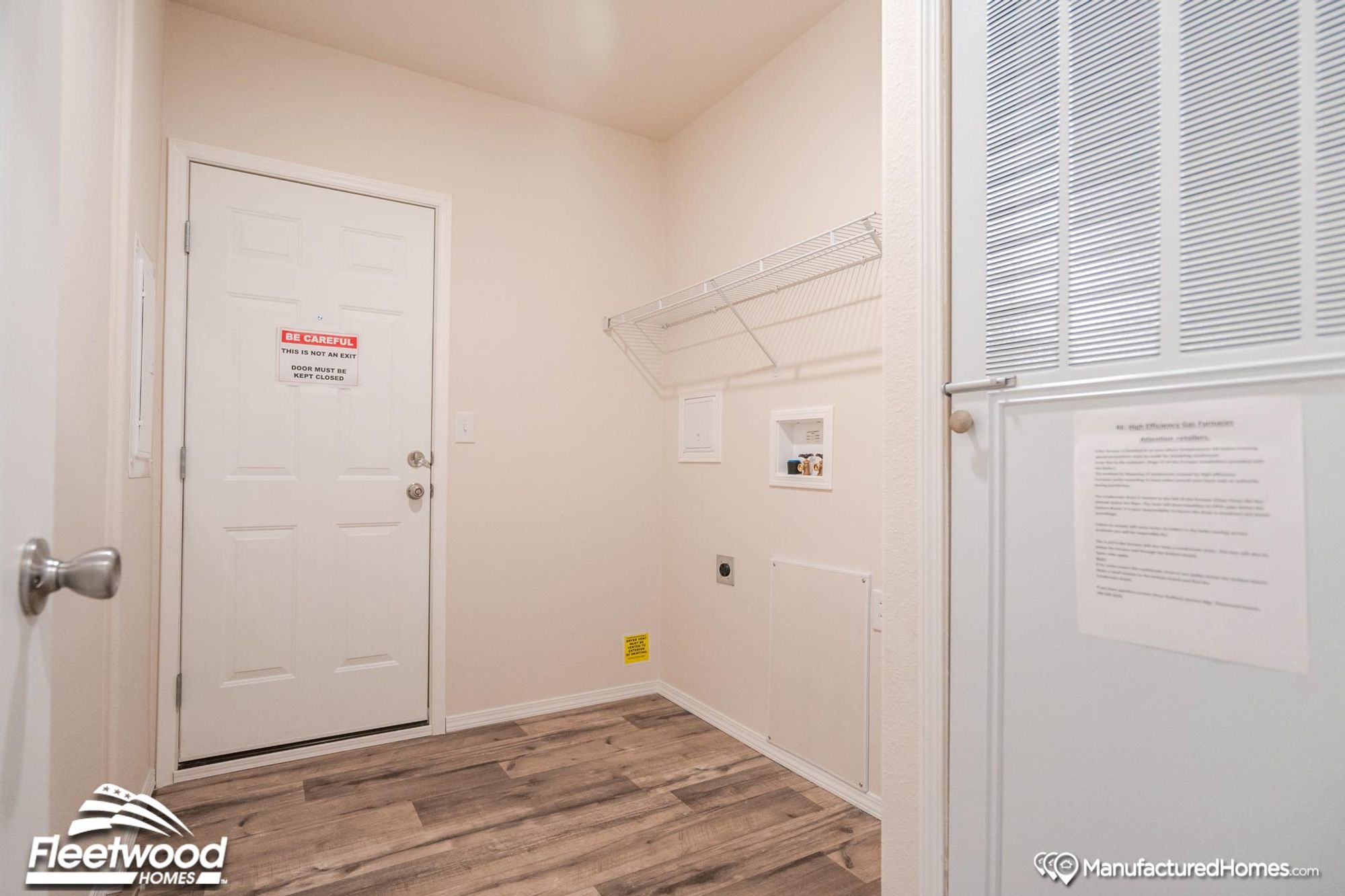 Empty walk-in closet