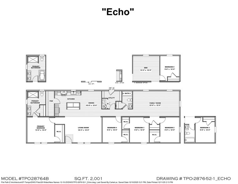 Echo TPO28764B