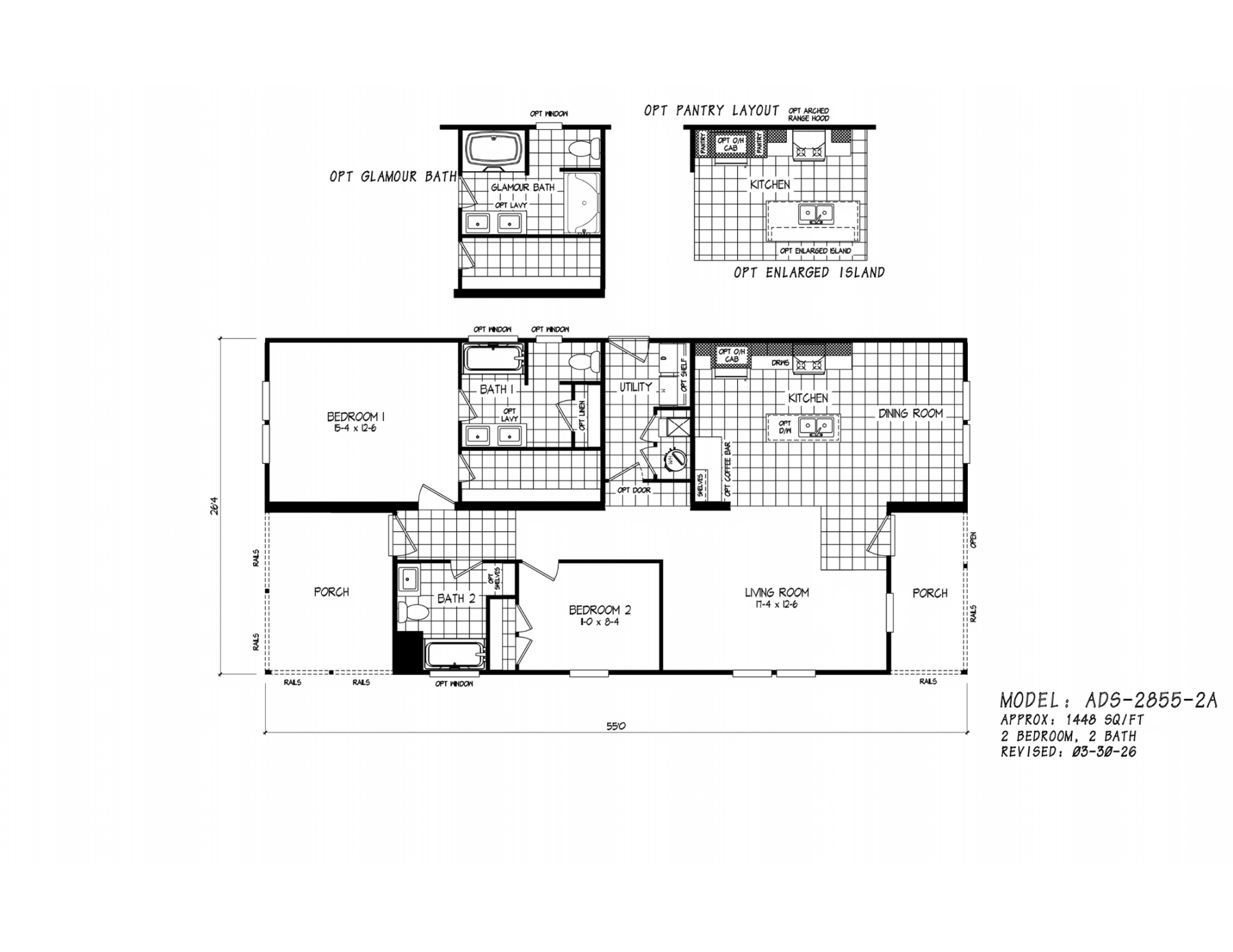 Desert Sky 28552P floor plan
