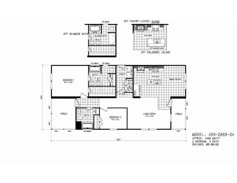 Desert Sky 28552P floor plan