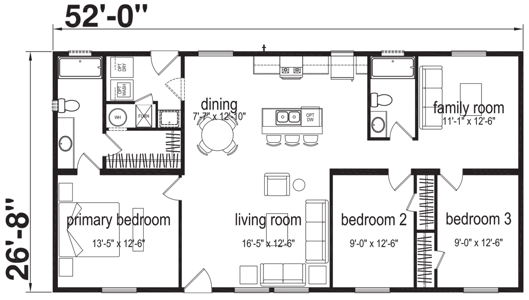 Noble N06 standard floor plan