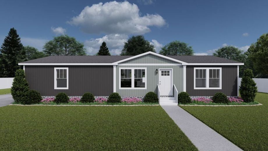 Long single-story house option