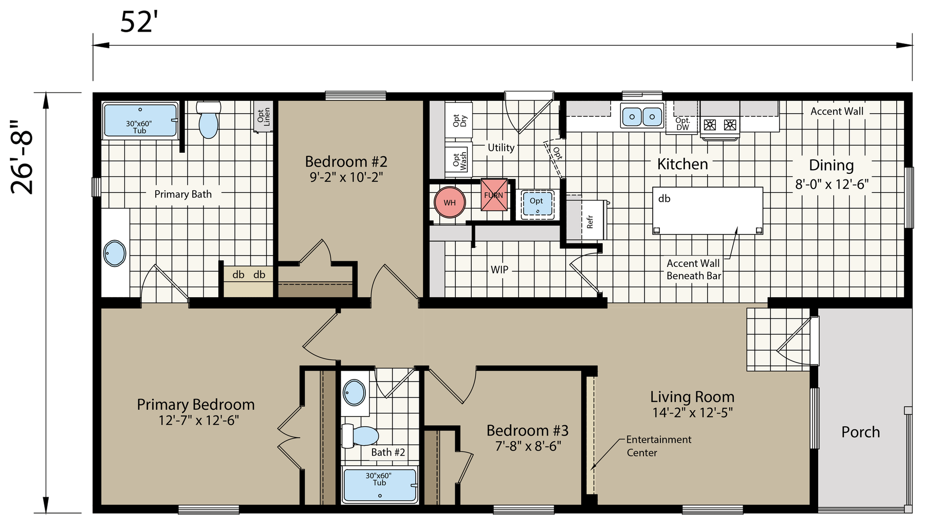 DreamWorks DW4523D floor plan