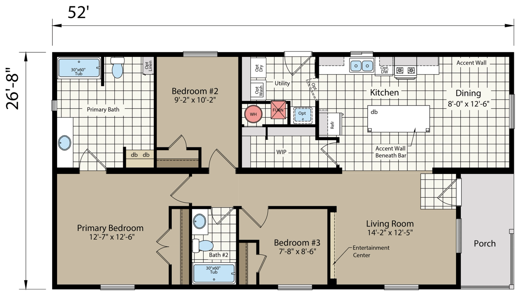 DreamWorks DW4523D floor plan