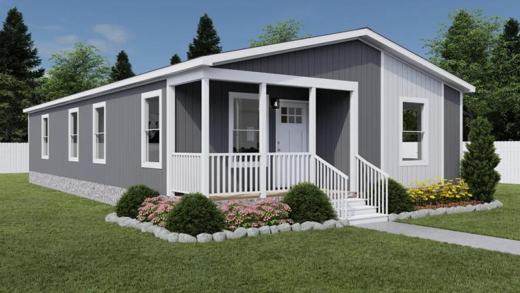 Long single-story house option