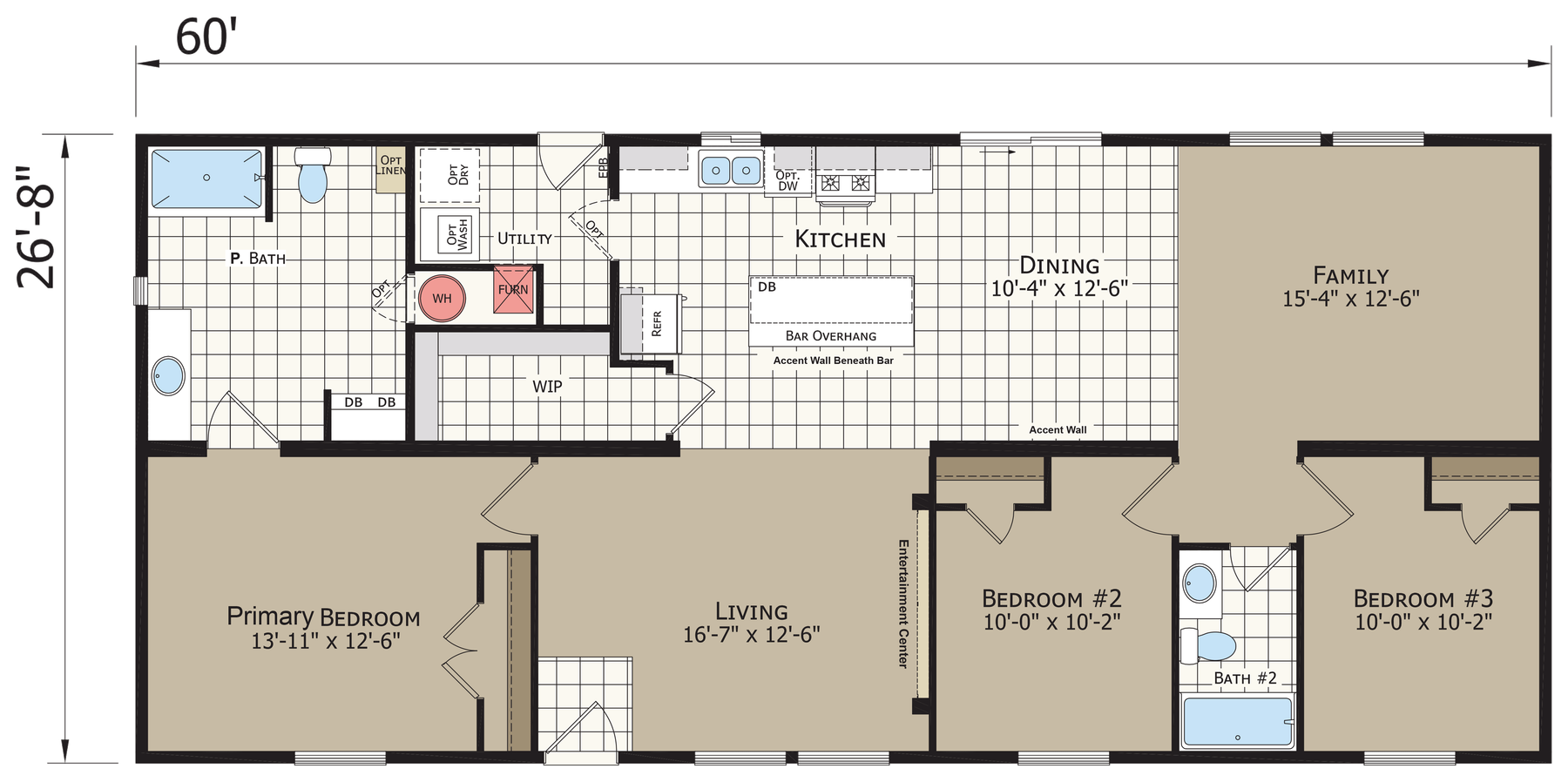 DreamWorks DW4603F floor plan