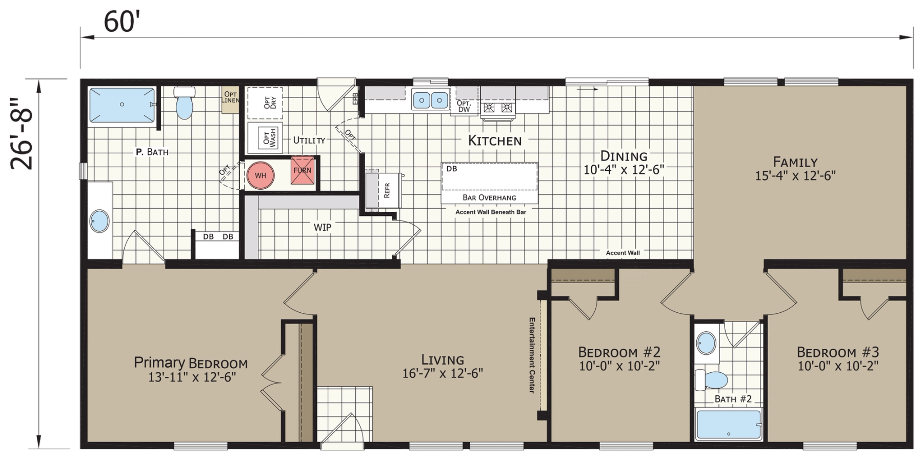DreamWorks DW4603F floor plan